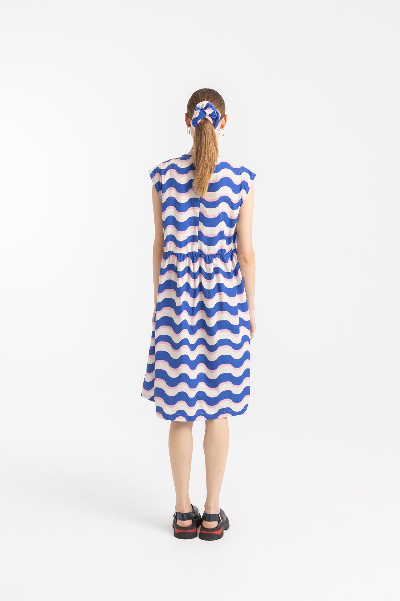 DAHLIA DRESS- HAPPY WAVES