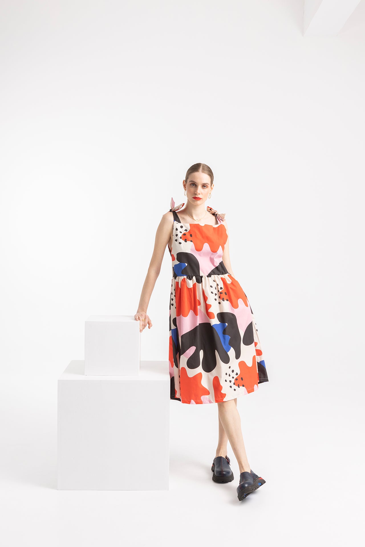 SMILEY DRESS- ABSTRACT II