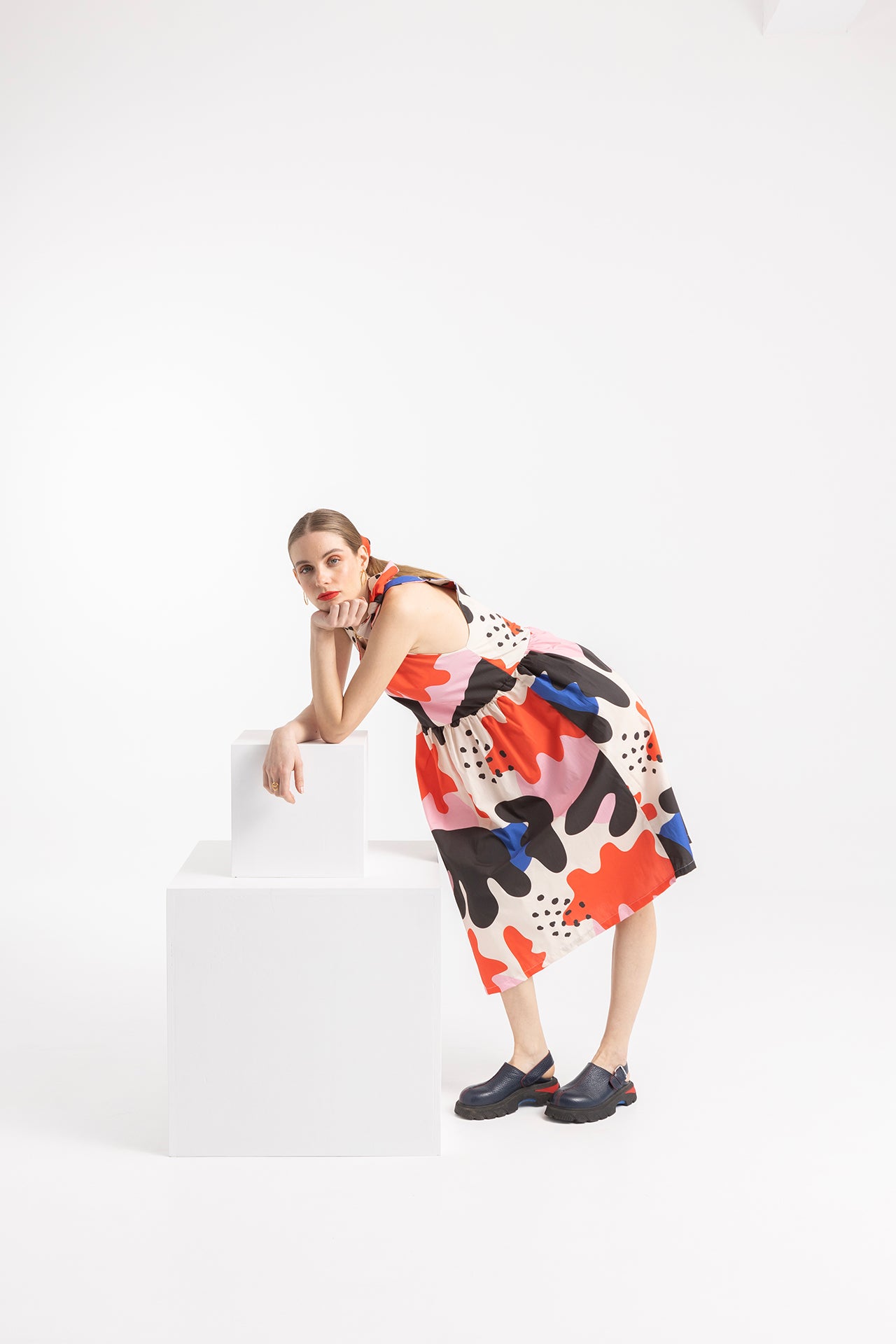 SMILEY DRESS- ABSTRACT II