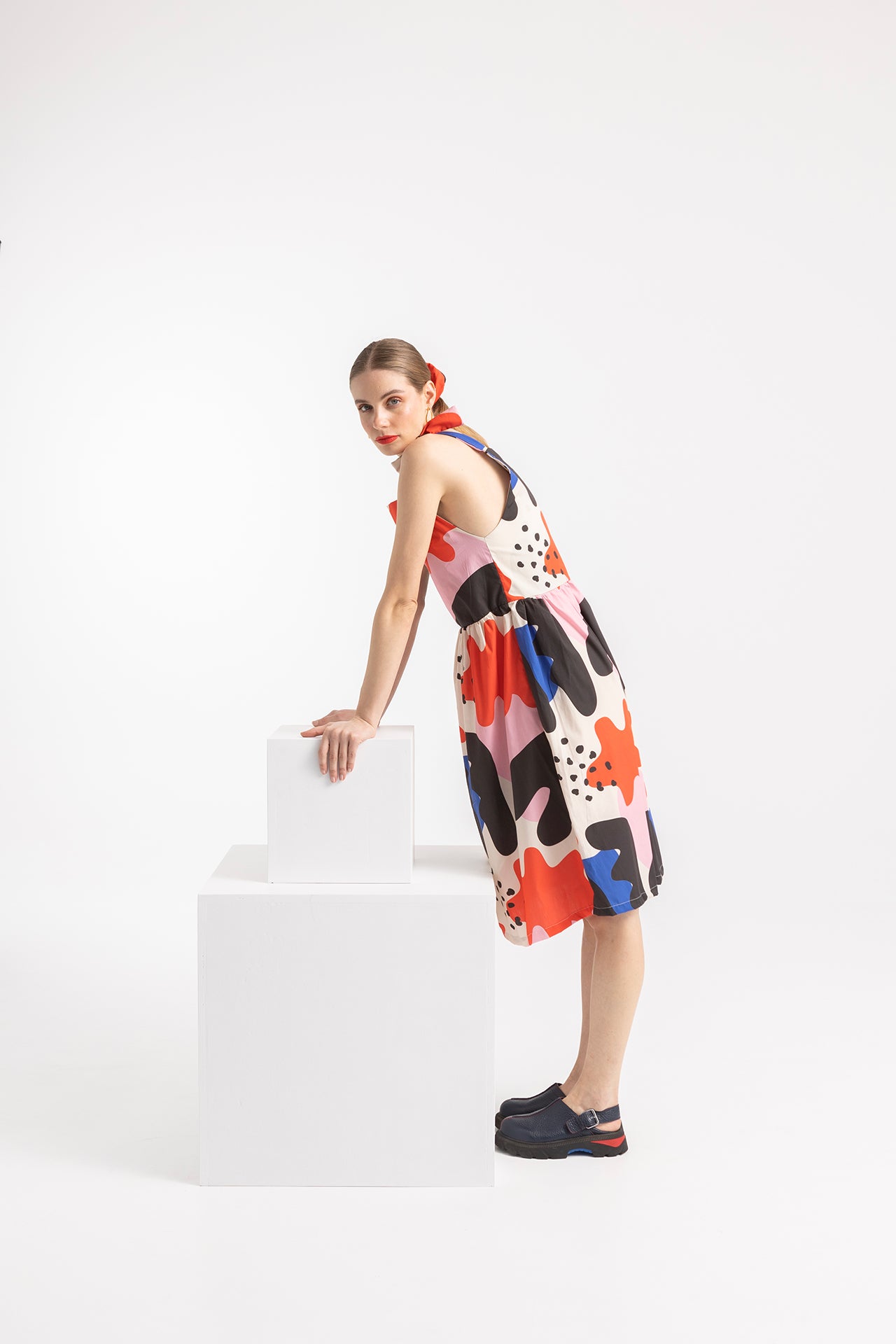 SMILEY DRESS- ABSTRACT II