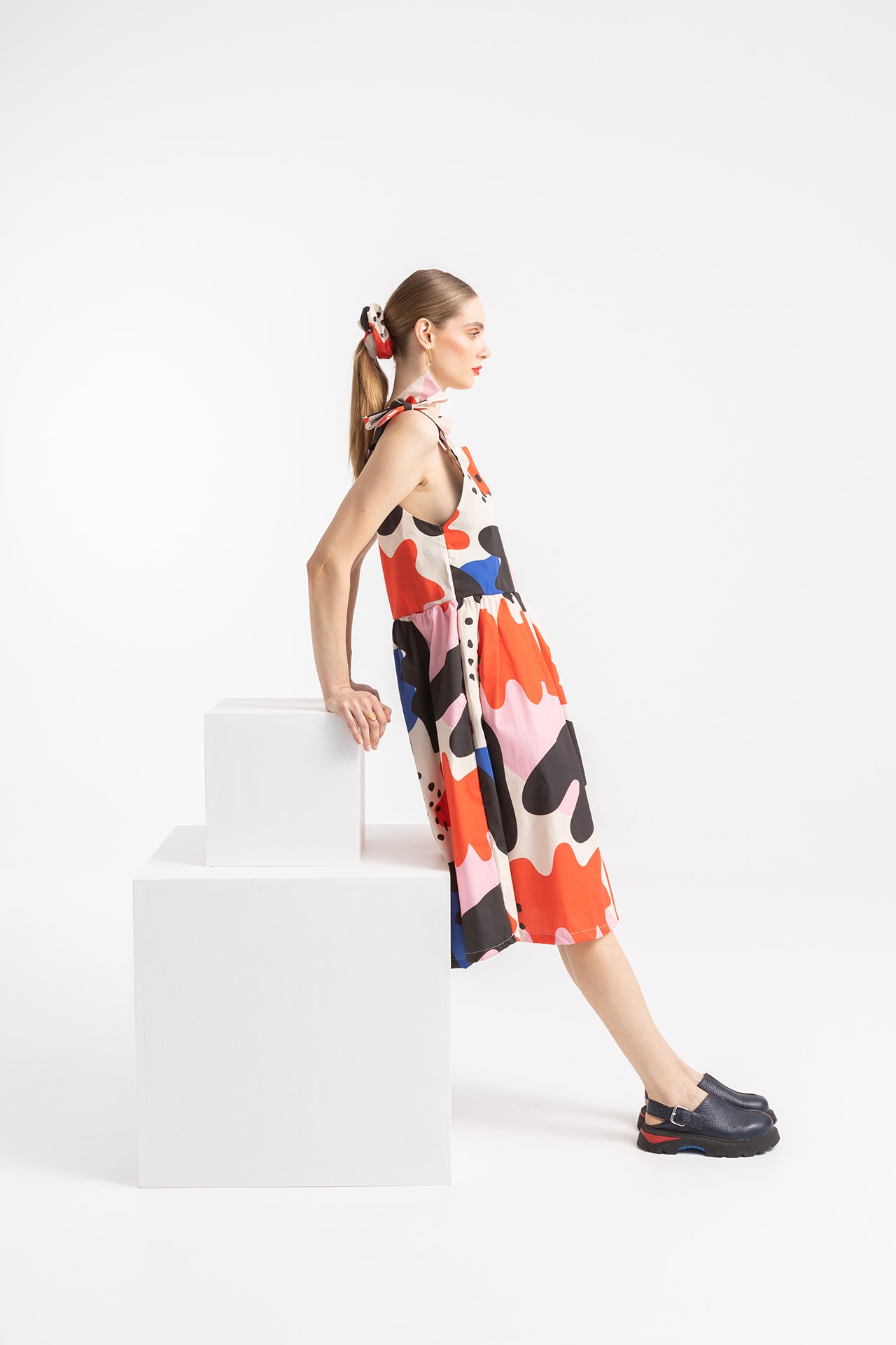 SMILEY DRESS- ABSTRACT II