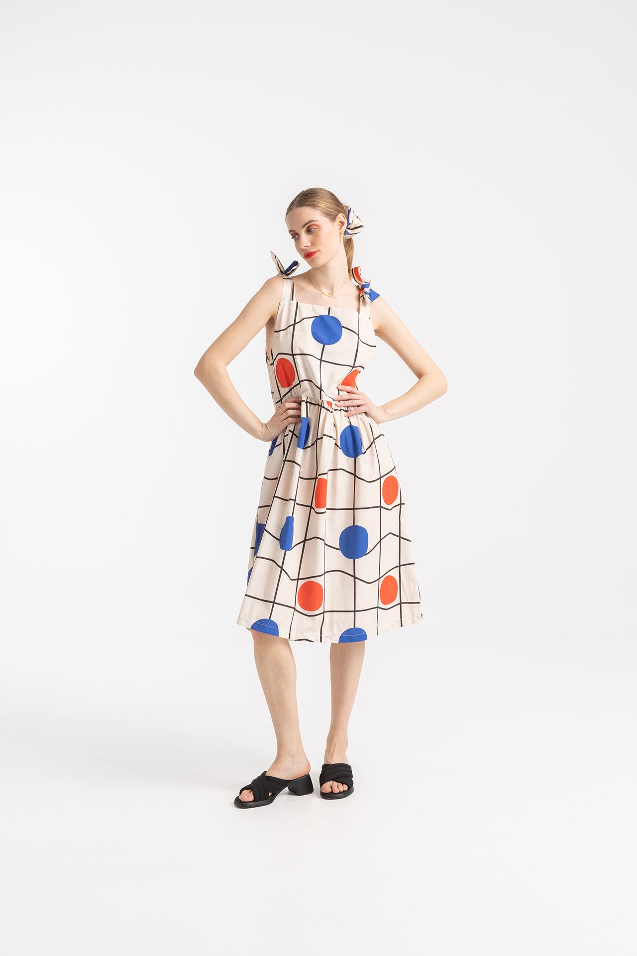 SMILEY DRESS- GRID
