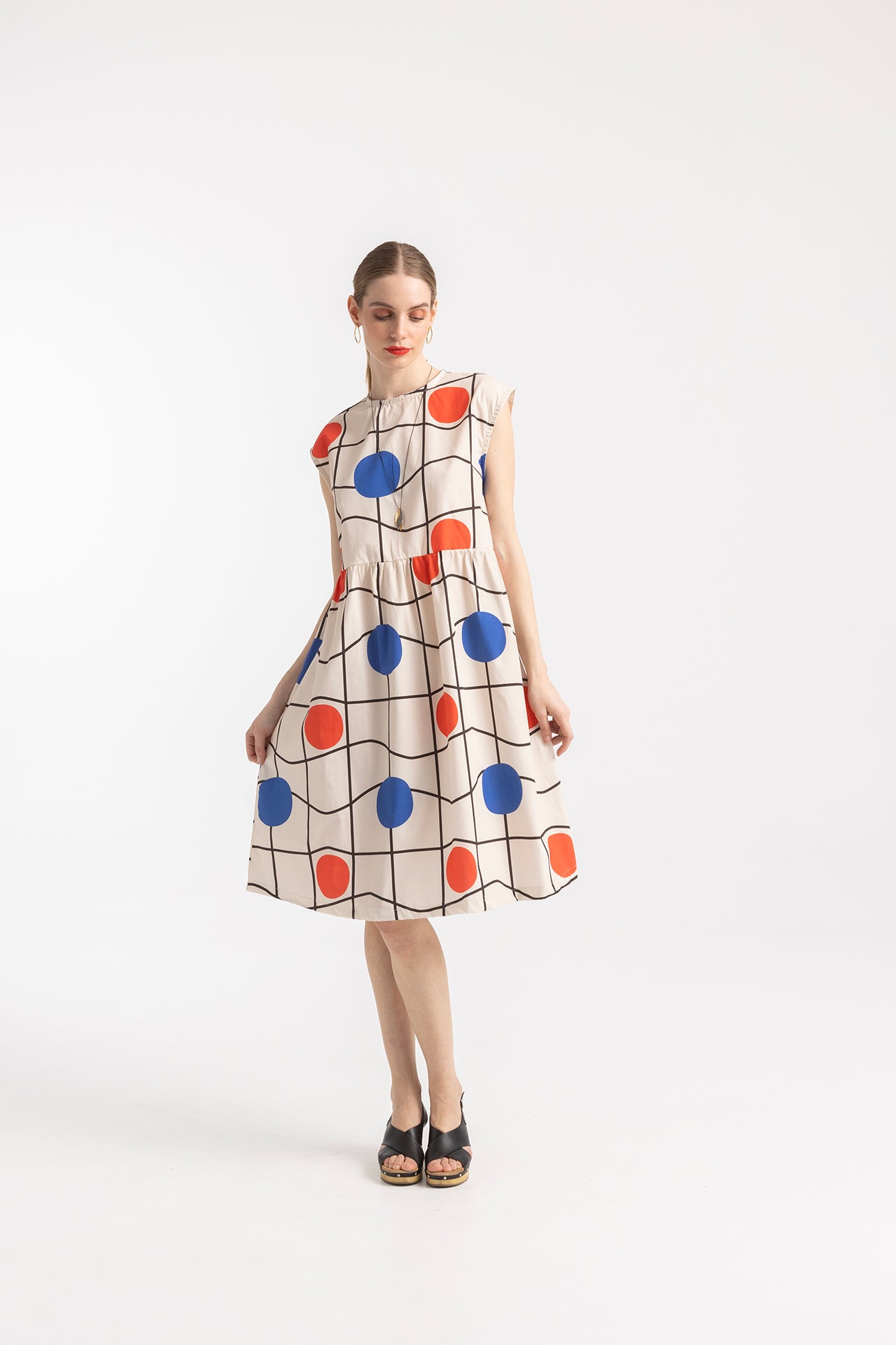 DAHLIA DRESS- GRID
