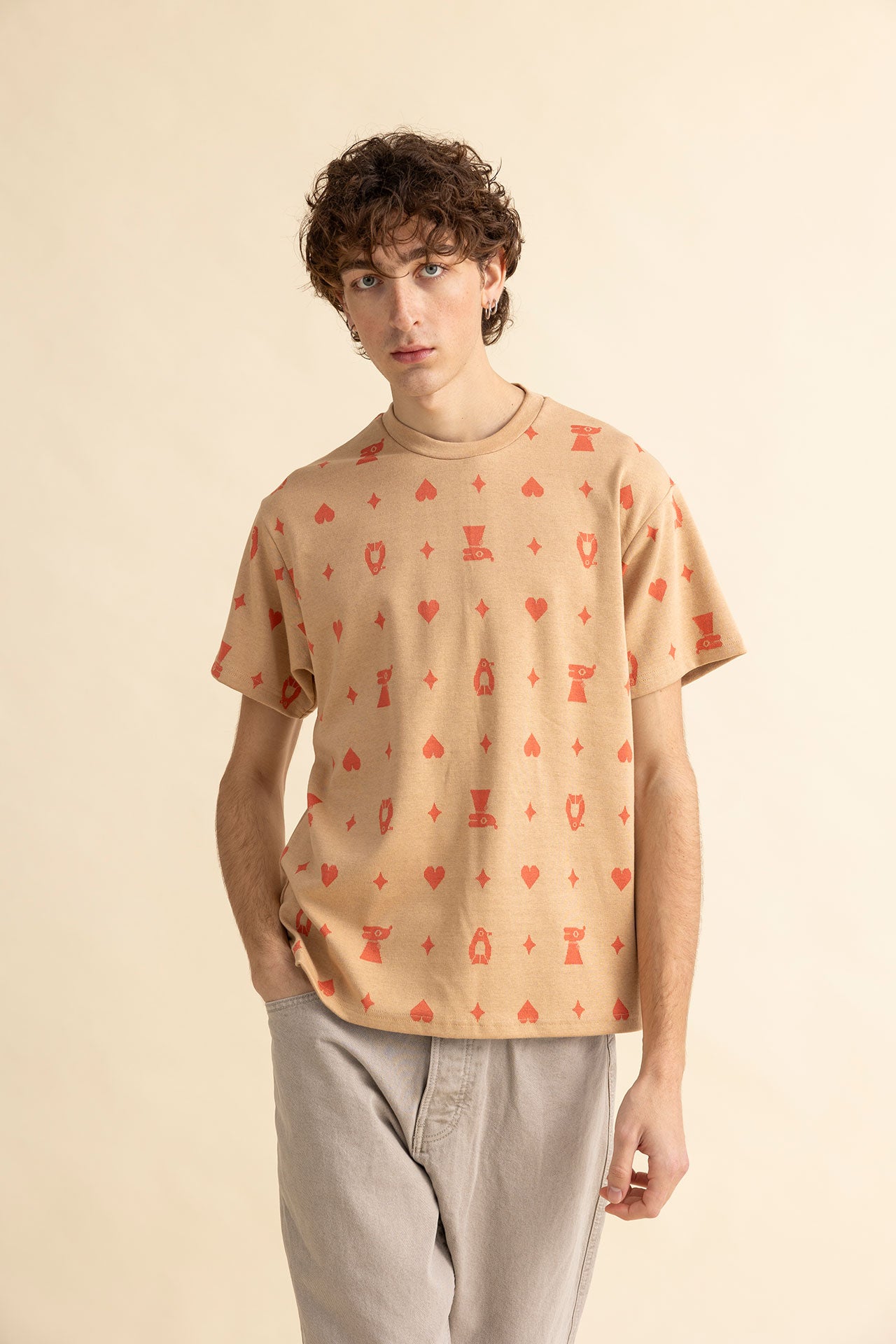 UNISEX TSHIRT JOJO- ADELIE FAVS JACQUARD