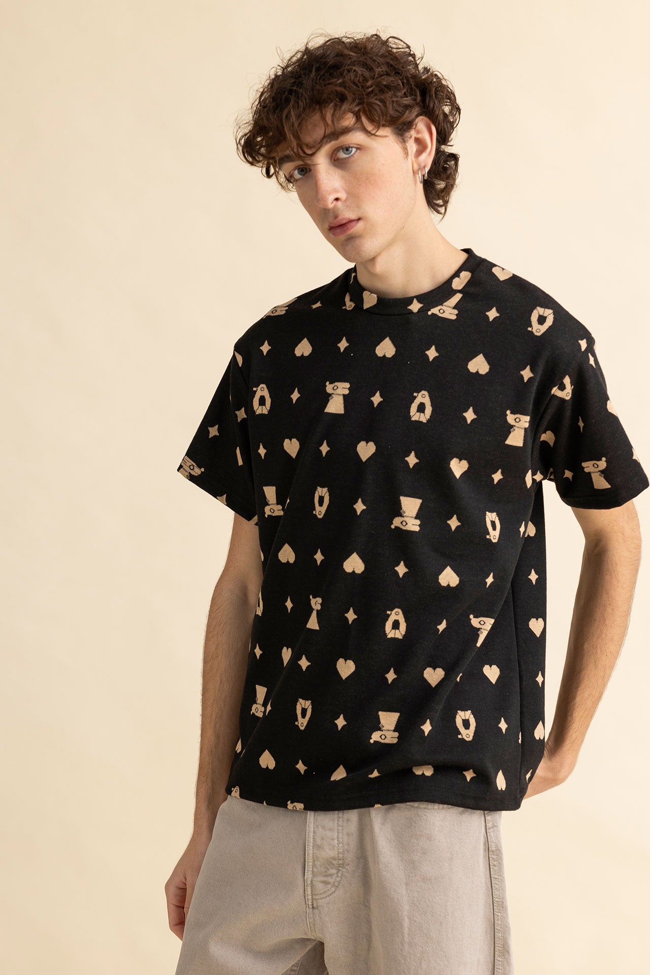 UNISEX TSHIRT JOJO- ADELIE FAVS JACQUARD