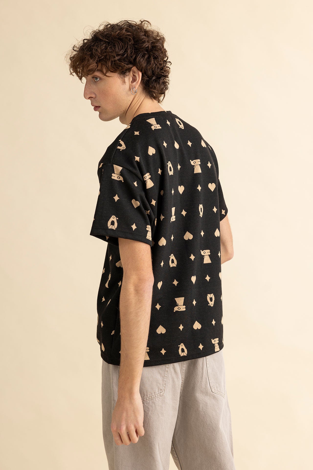 UNISEX TSHIRT JOJO- ADELIE FAVS JACQUARD