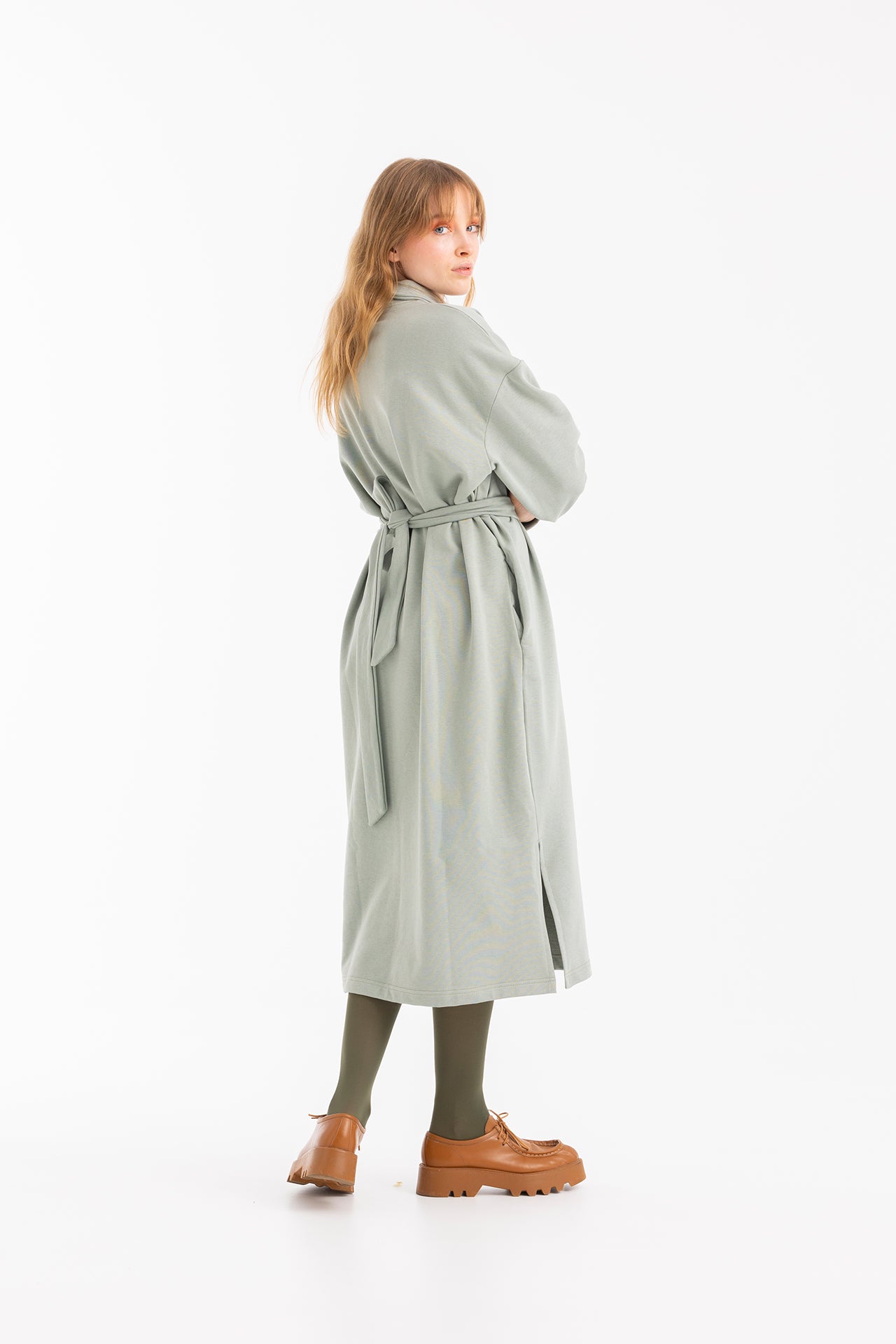 FLIPPER SWEATSHIRT DRESS