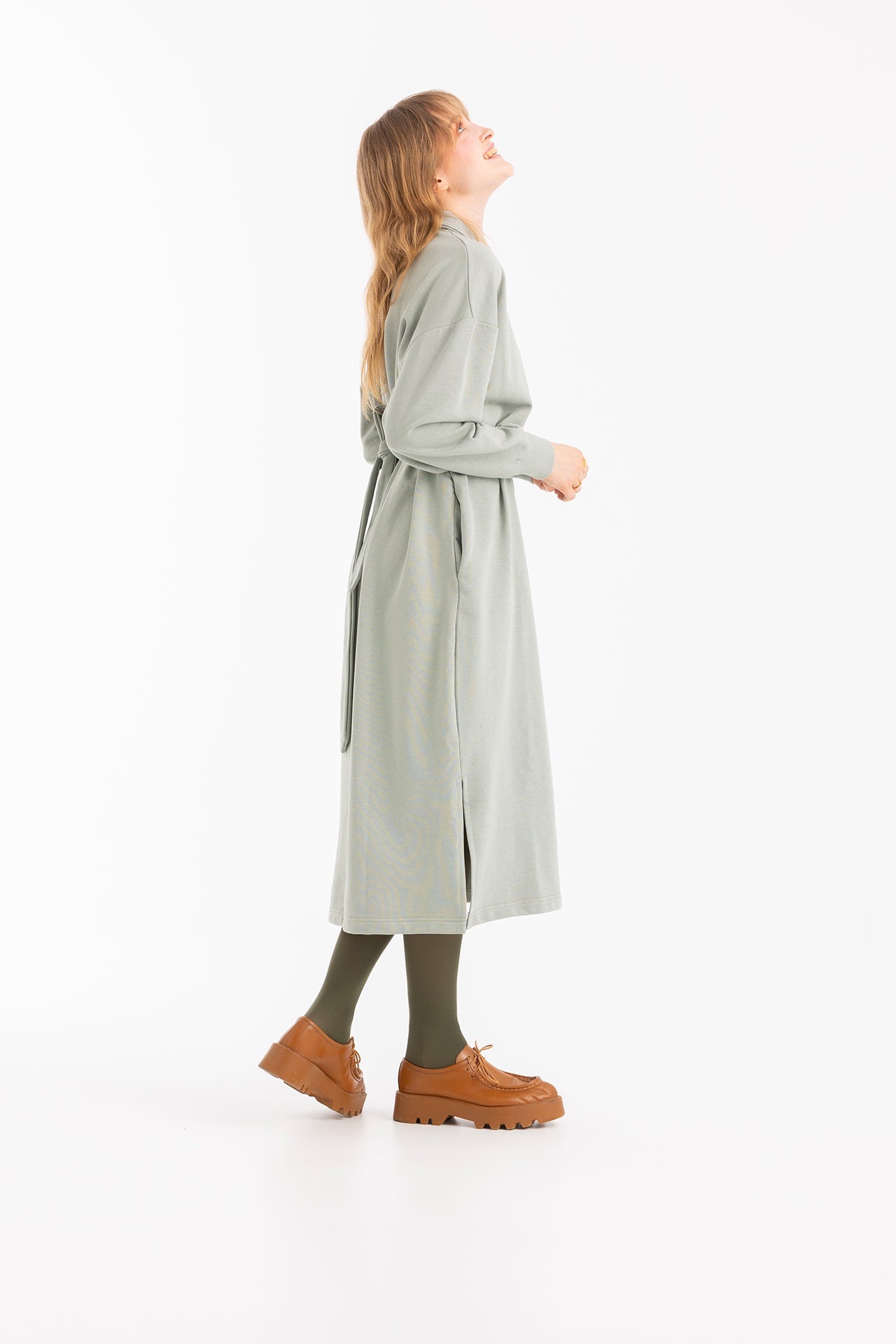 FLIPPER SWEATSHIRT DRESS