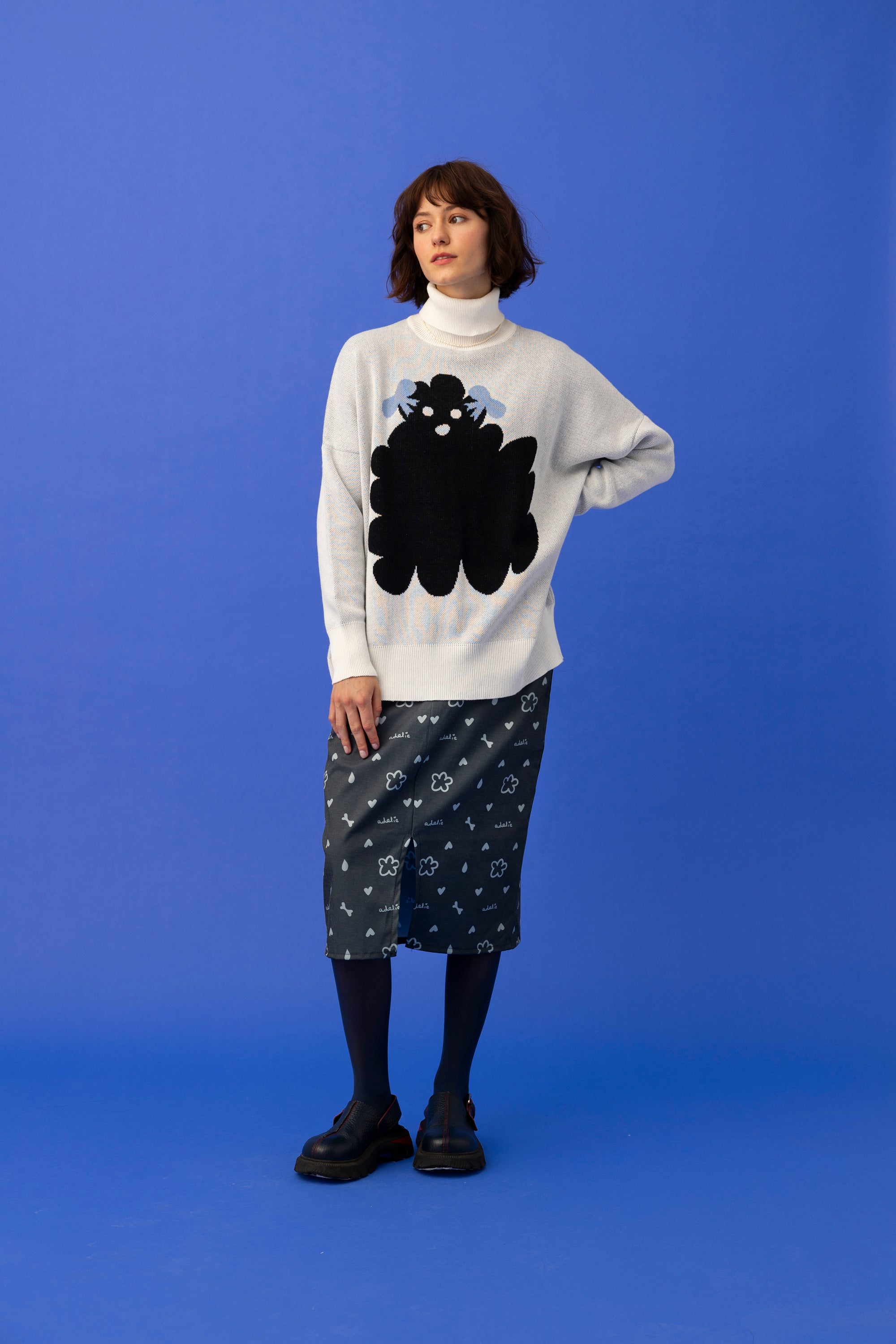 PIPER SWEATER- FLUFFY DOG COLOURS