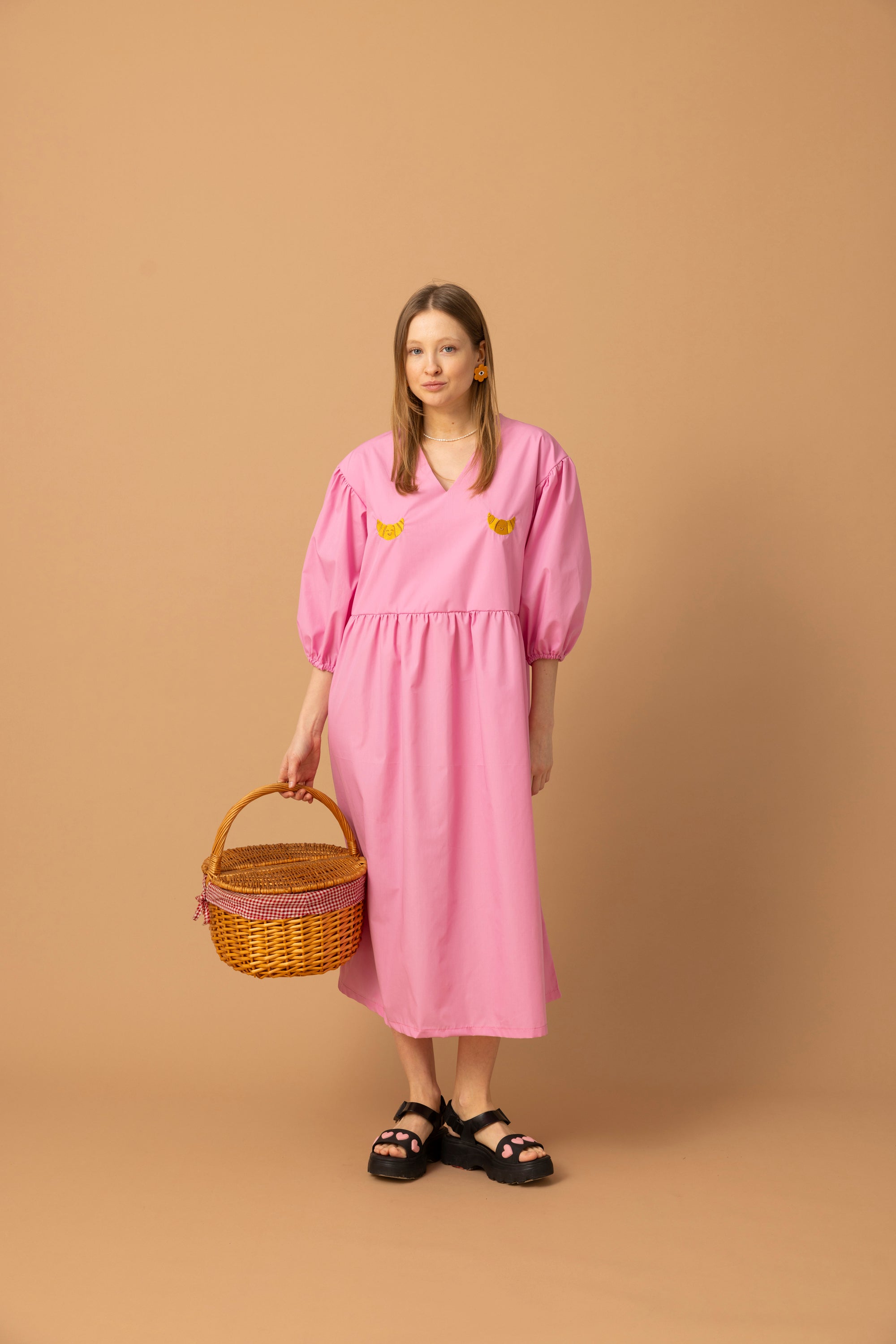 DRESS CHARLIE- CROISSANT COLOURS – Adelie Pengu