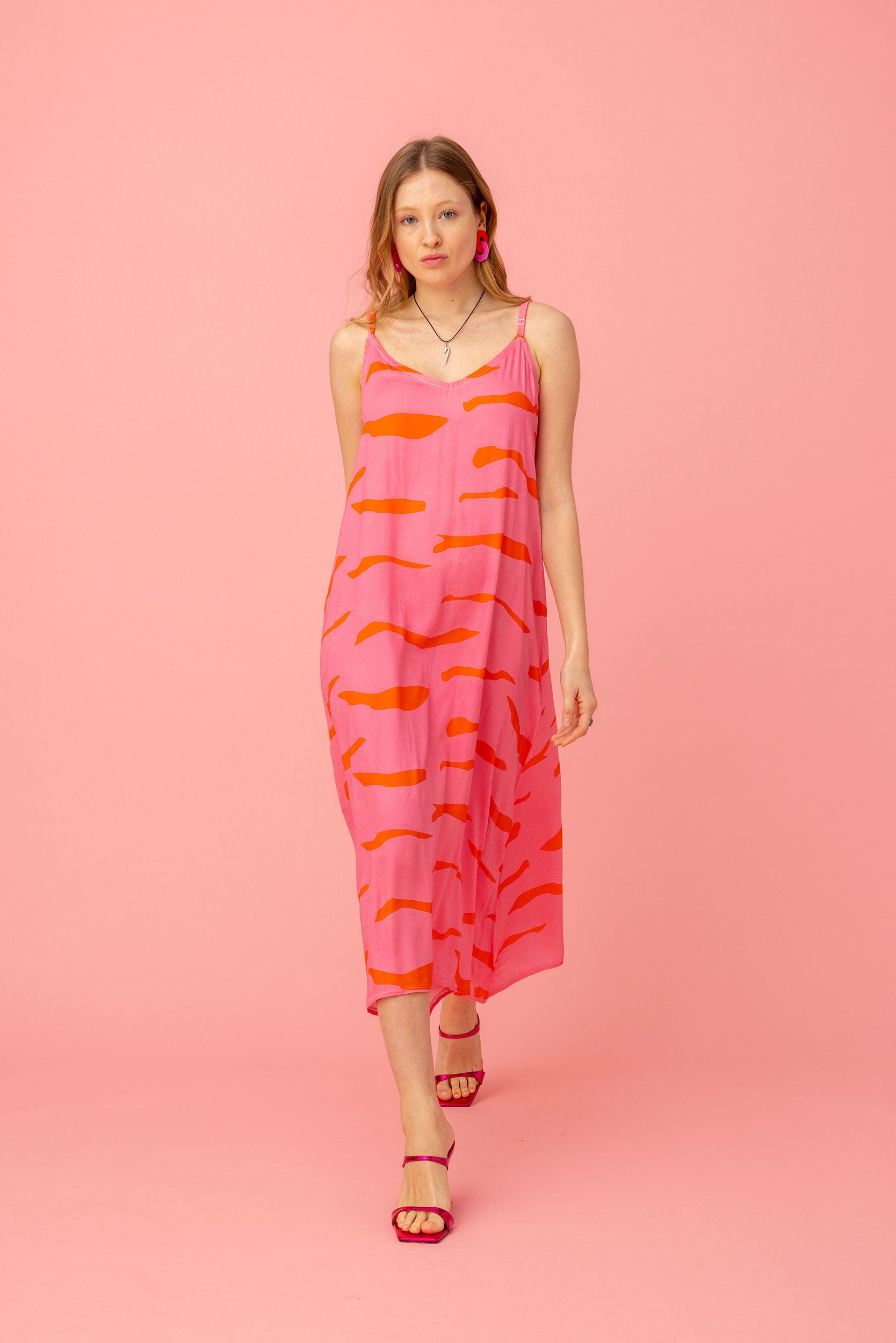 MATILDA SLIP DRESS- SLASH