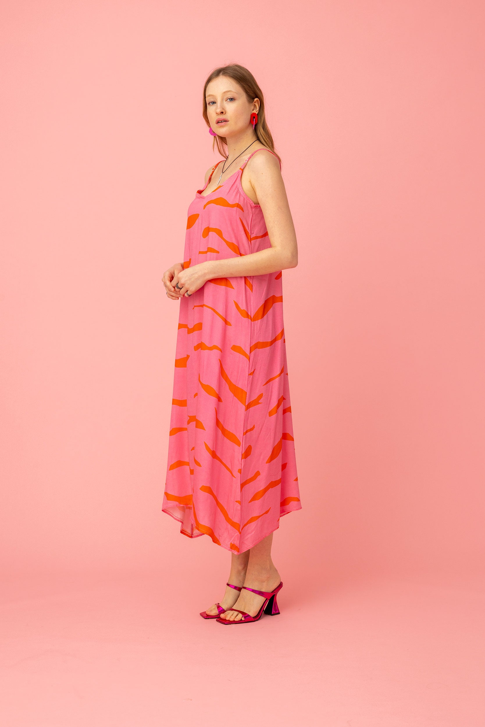 MATILDA SLIP DRESS- SLASH