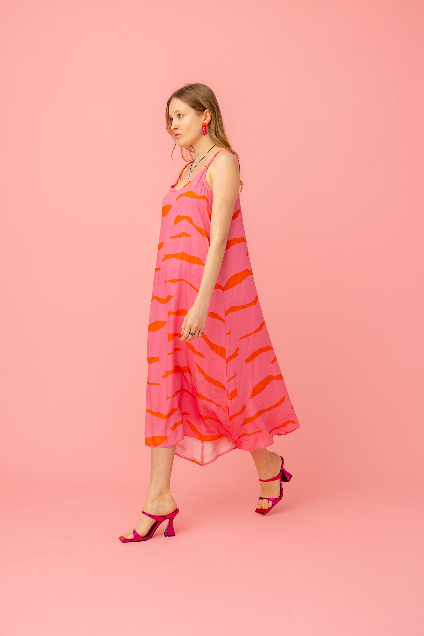MATILDA SLIP DRESS- SLASH