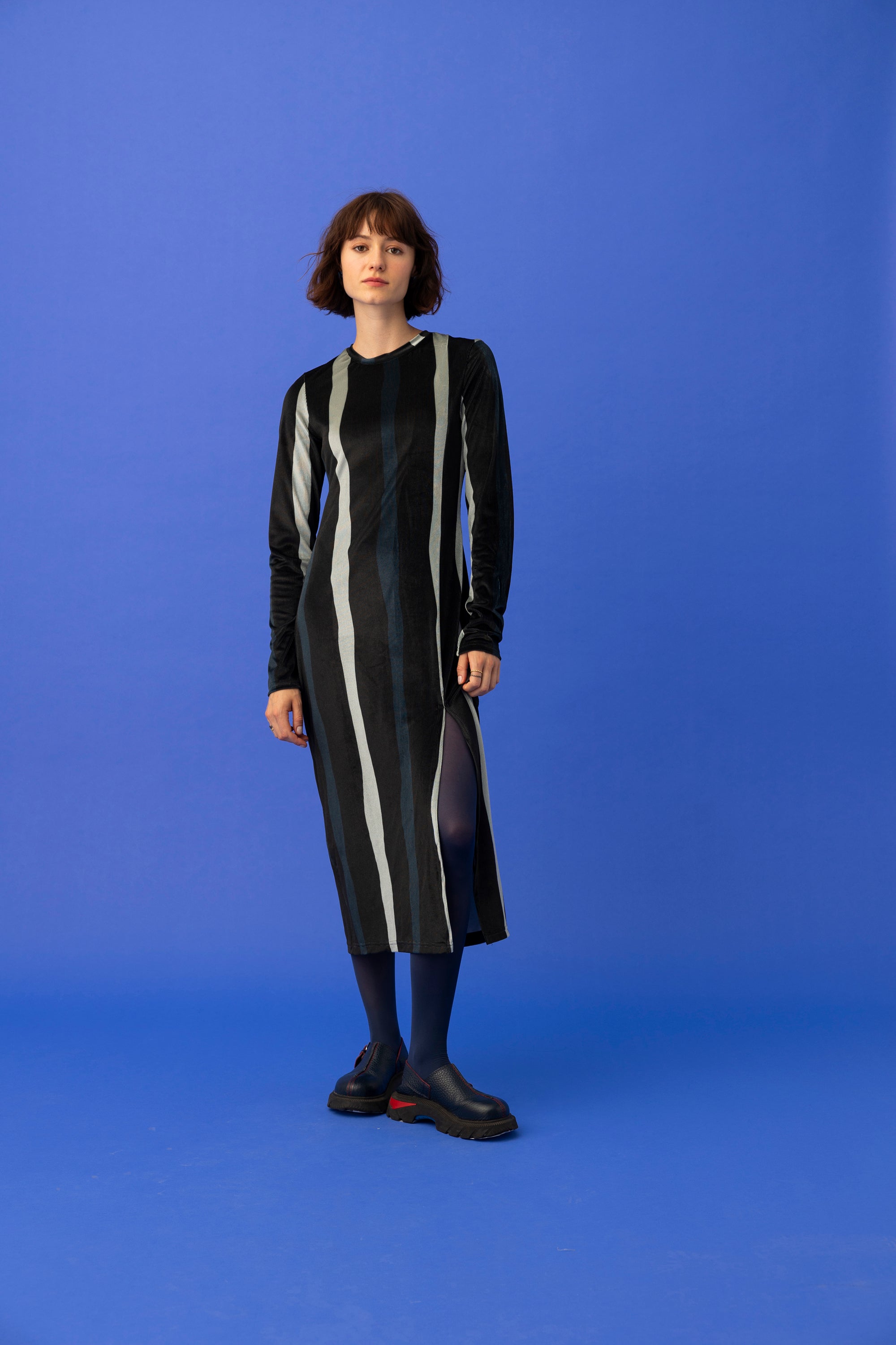 SCARLETT DRESS- ADELIE STRIPES