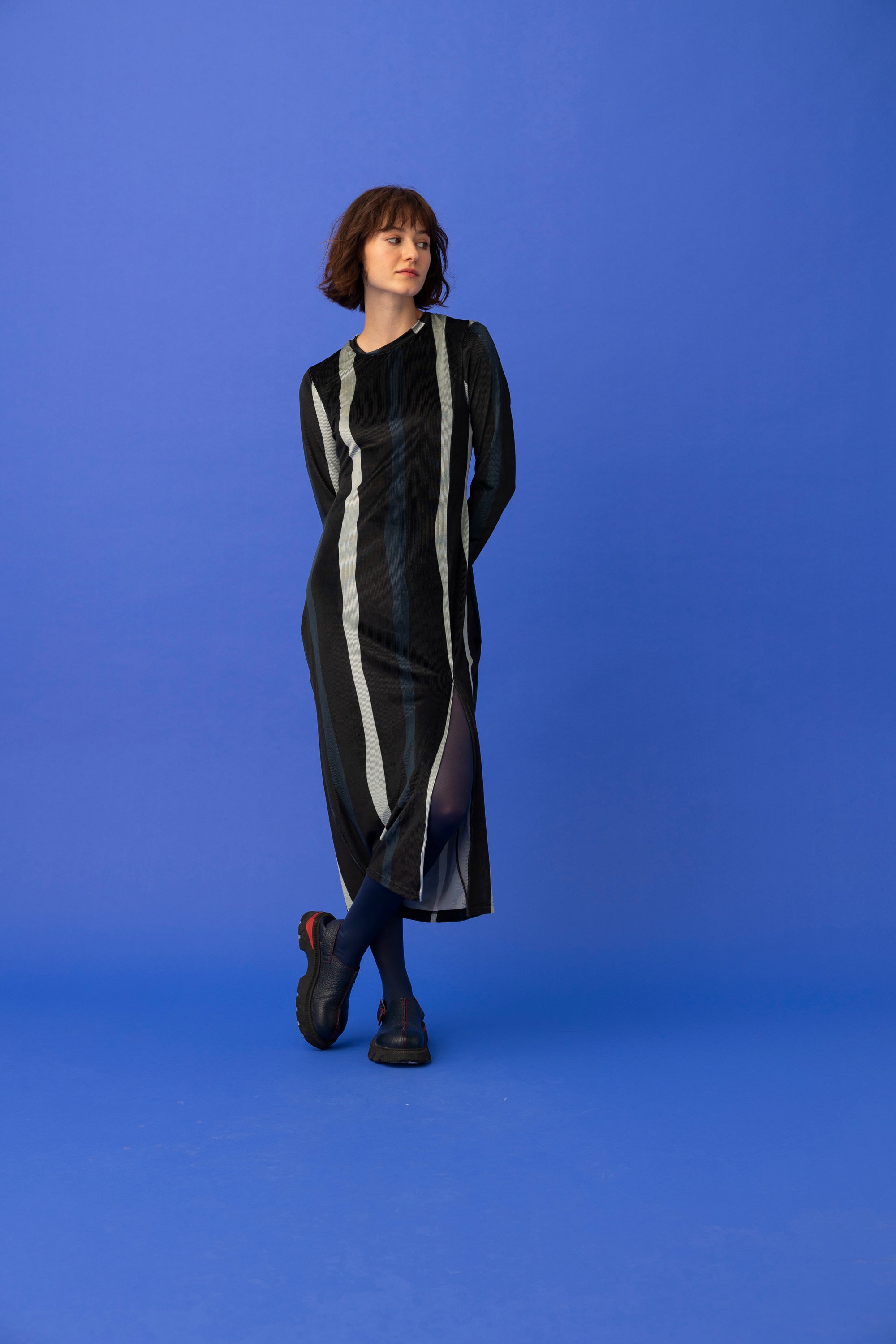 SCARLETT DRESS- ADELIE STRIPES