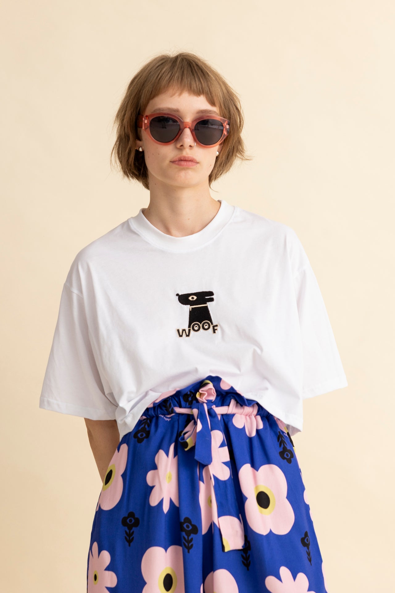 CROPPED TEE PIP- WOOF