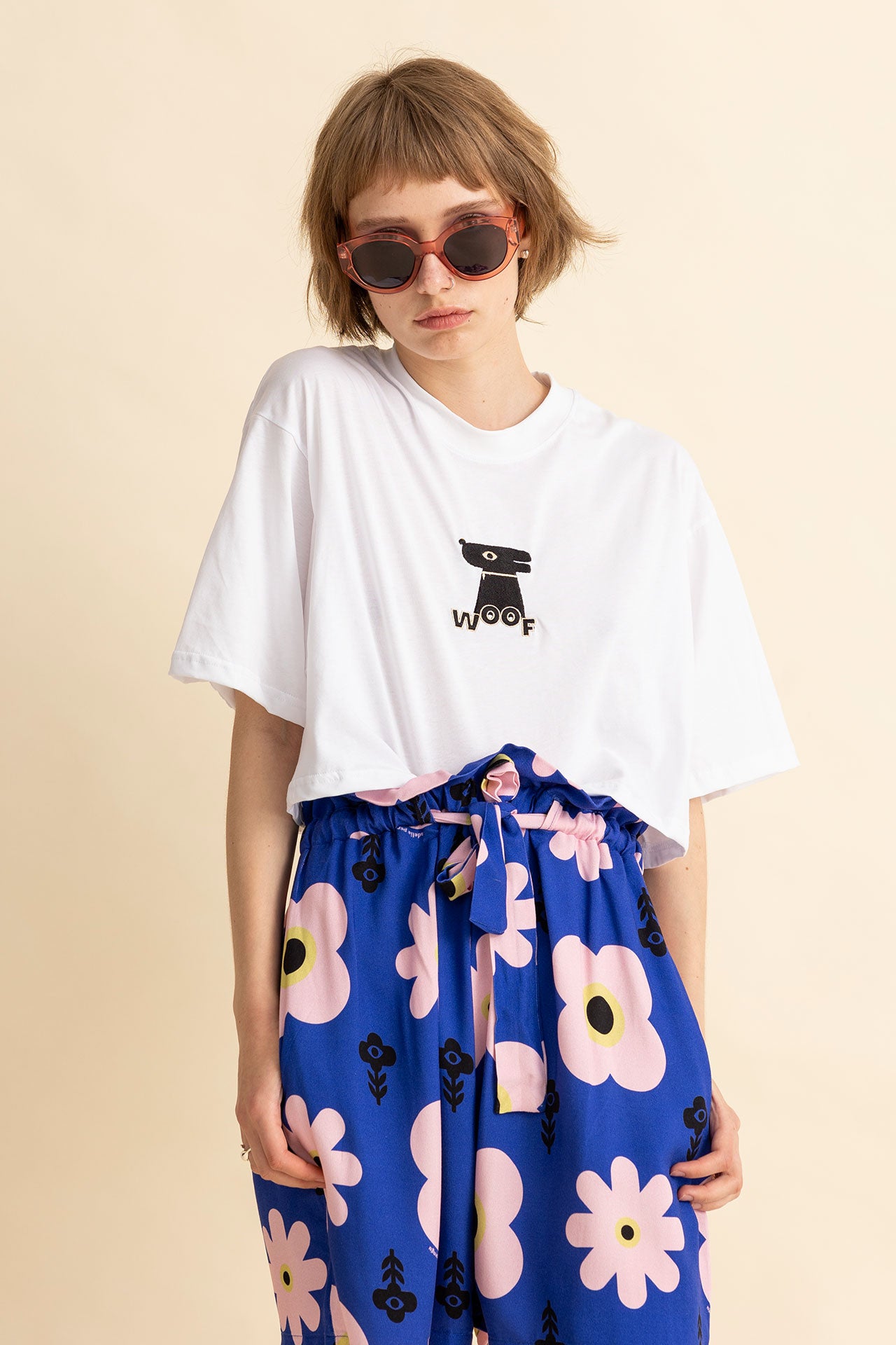 CROPPED TEE PIP- WOOF