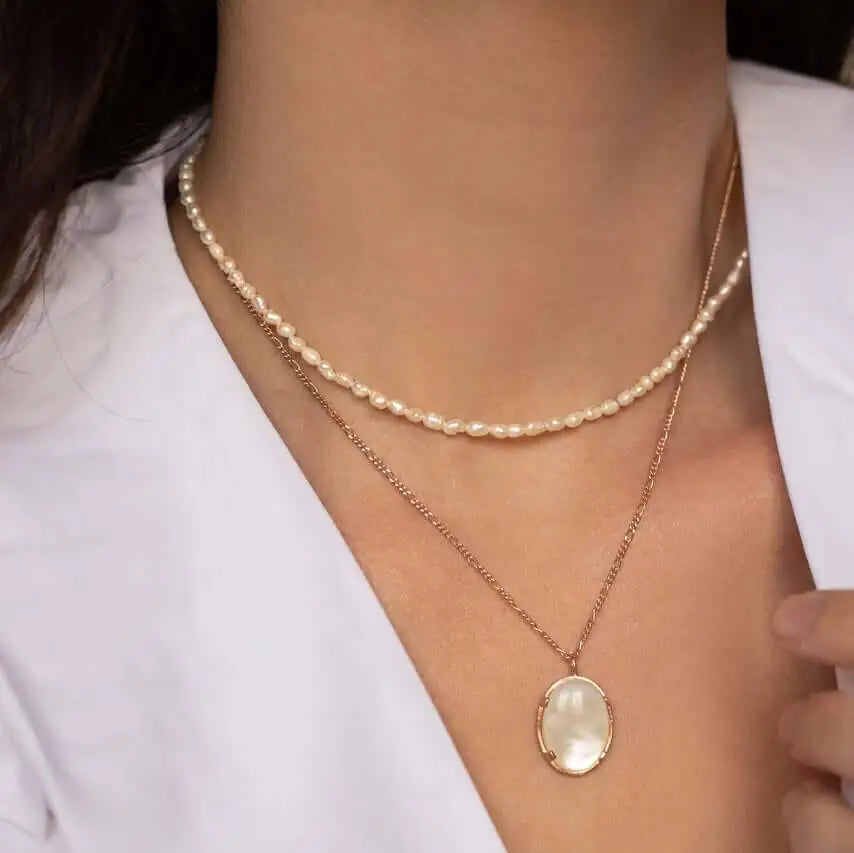 XOUTOUS NECKLACE- PEARL