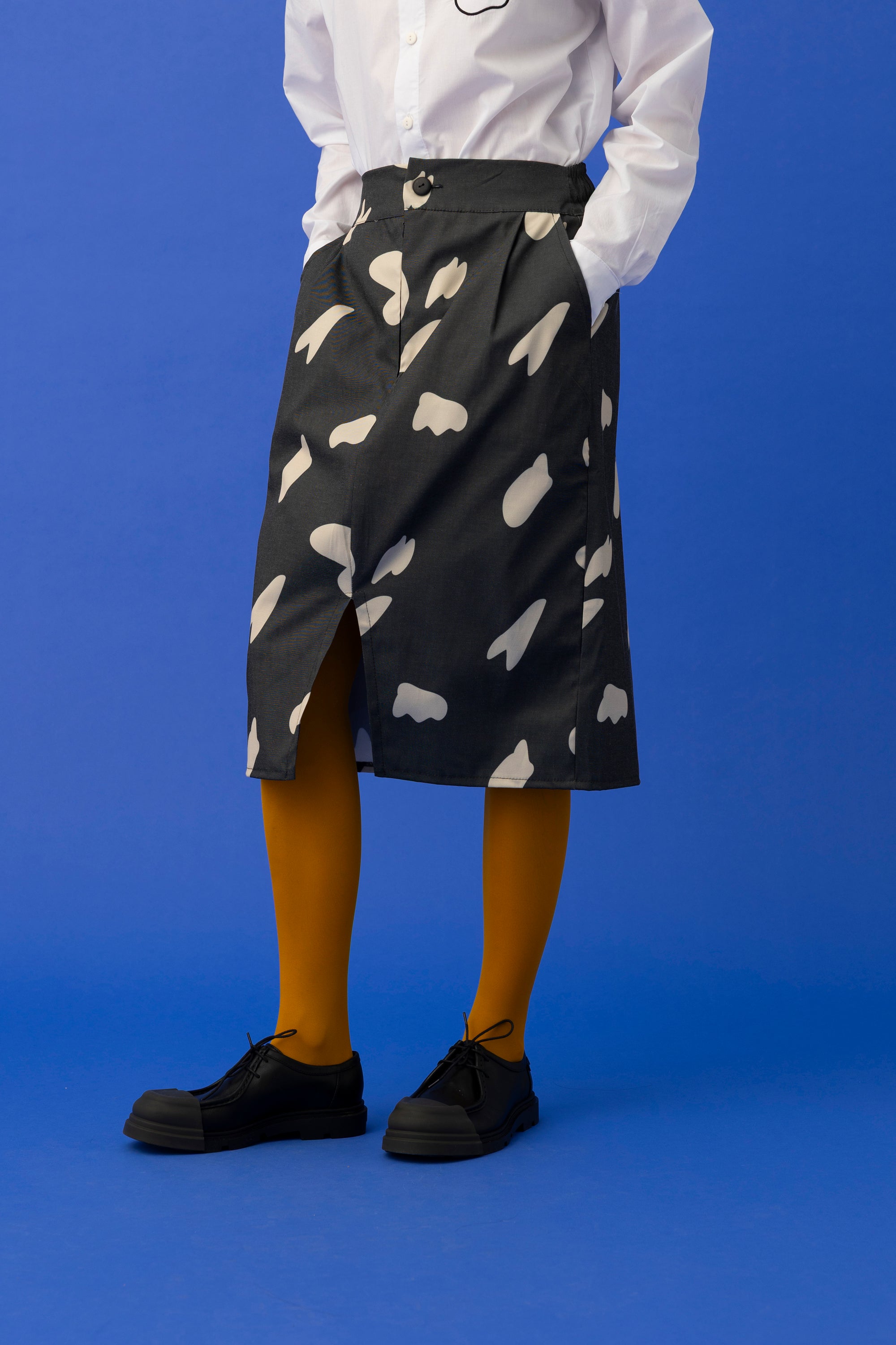 MARLENE SKIRT- DALMATIAN