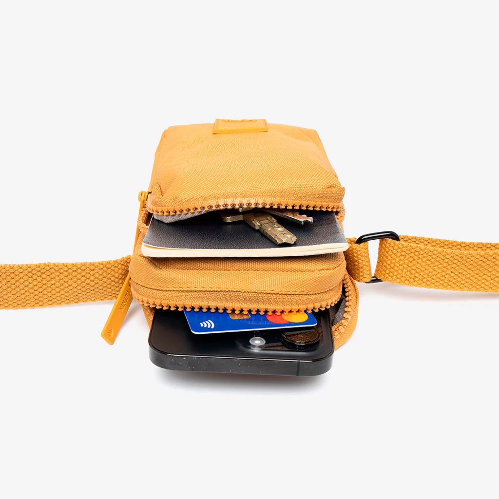 LEFRIK AMSTERDAM BAG- MUSTARD