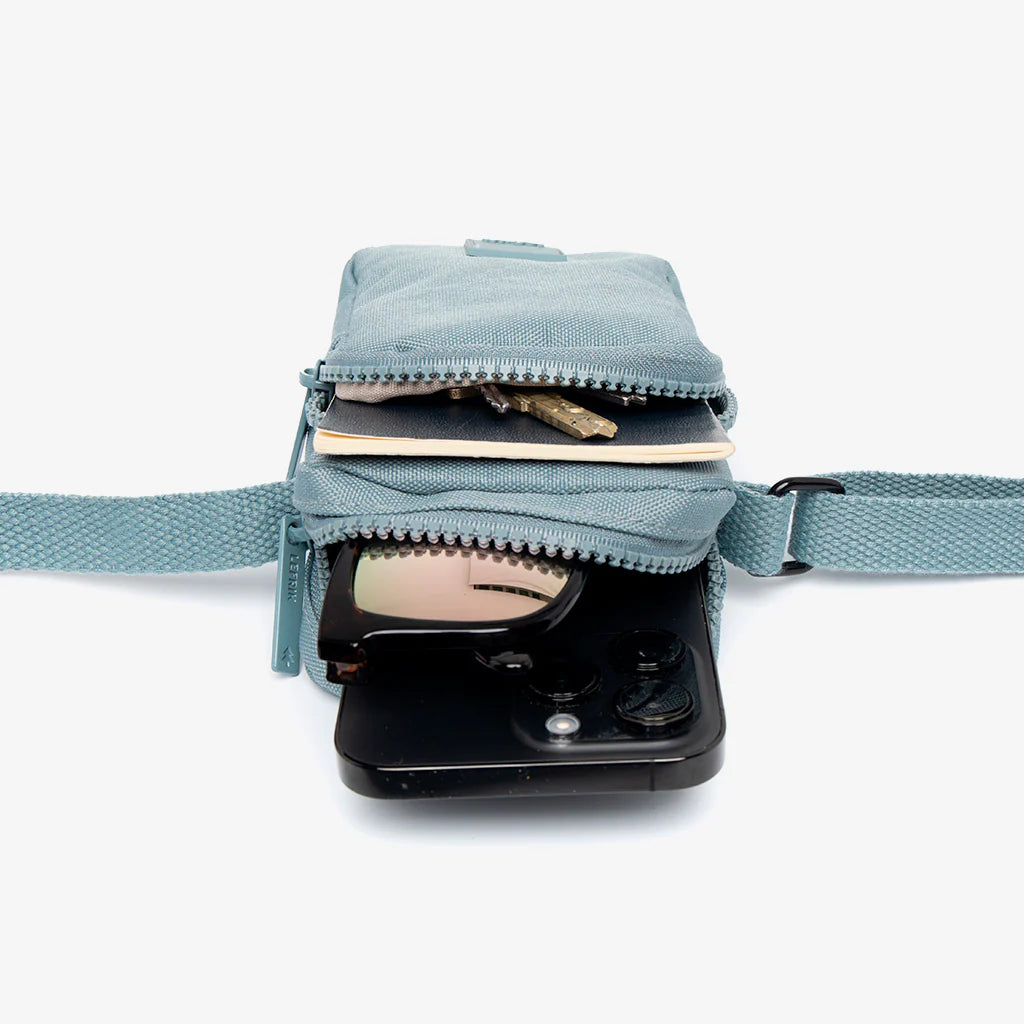 LEFRIK AMSTERDAM BAG- STONE BLUE