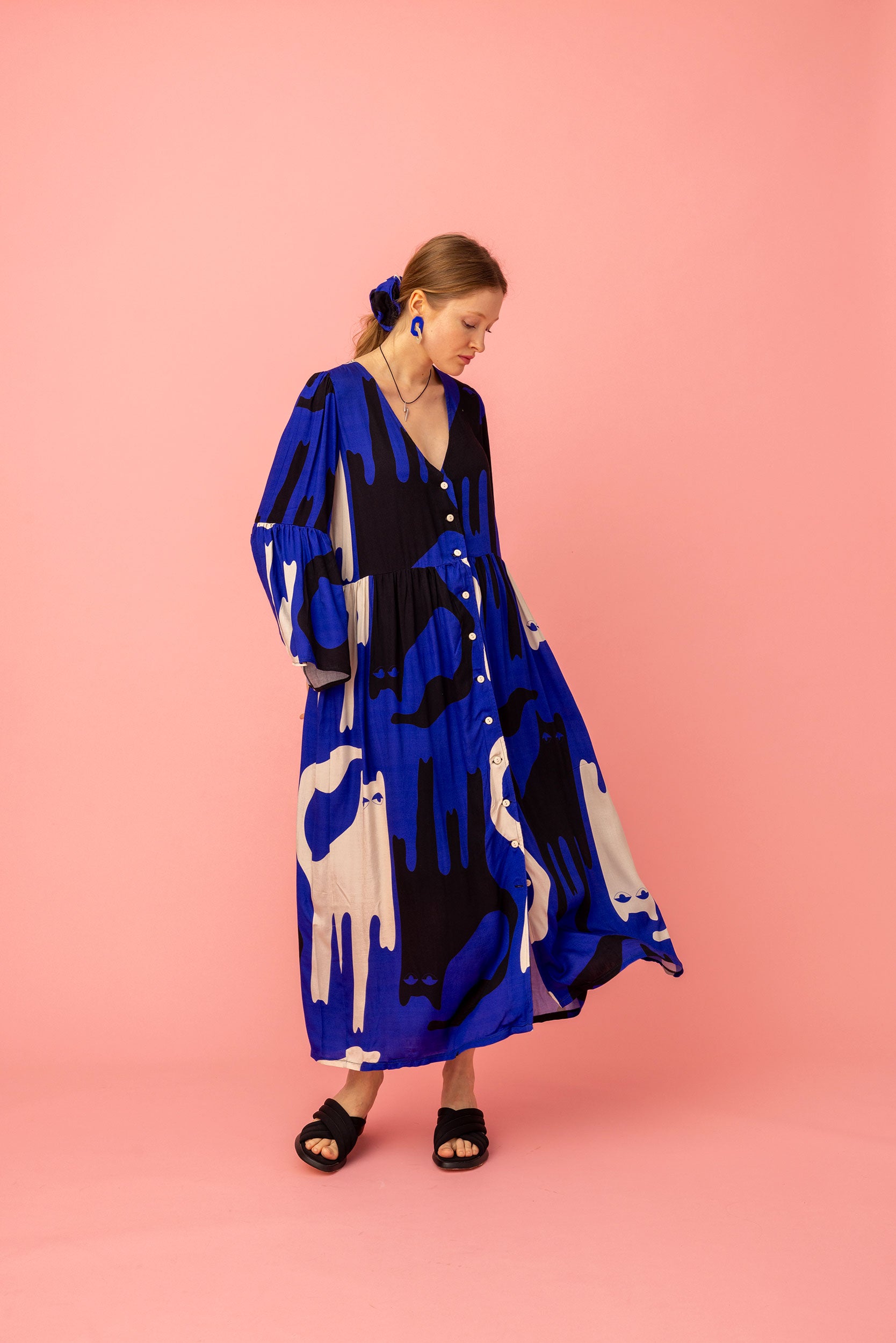 FILOMENA DRESS- CATS