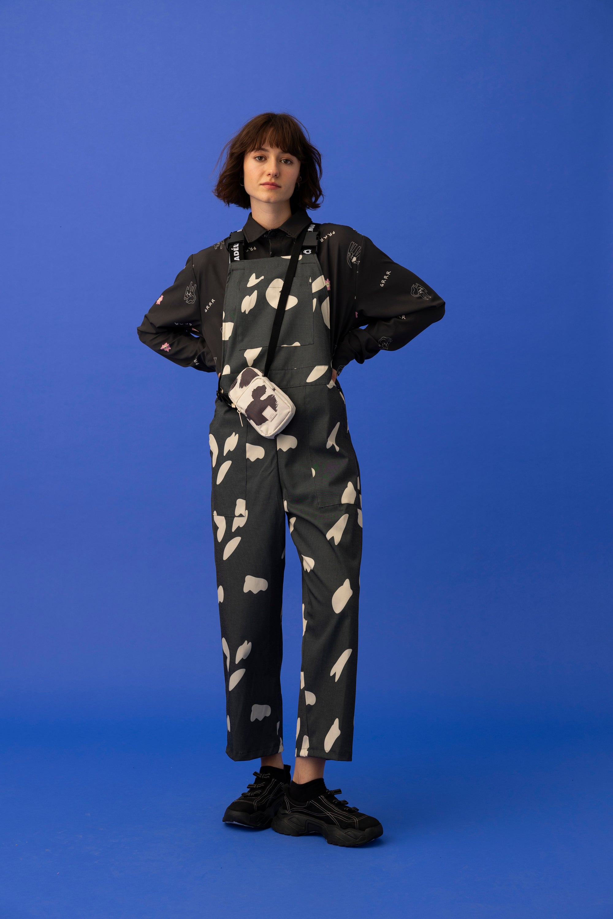 BE COOL OVERALLS- DALMATIAN