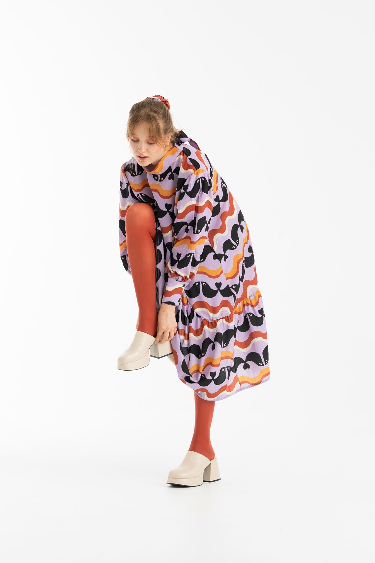 NOEL DRESS- BIRDIES