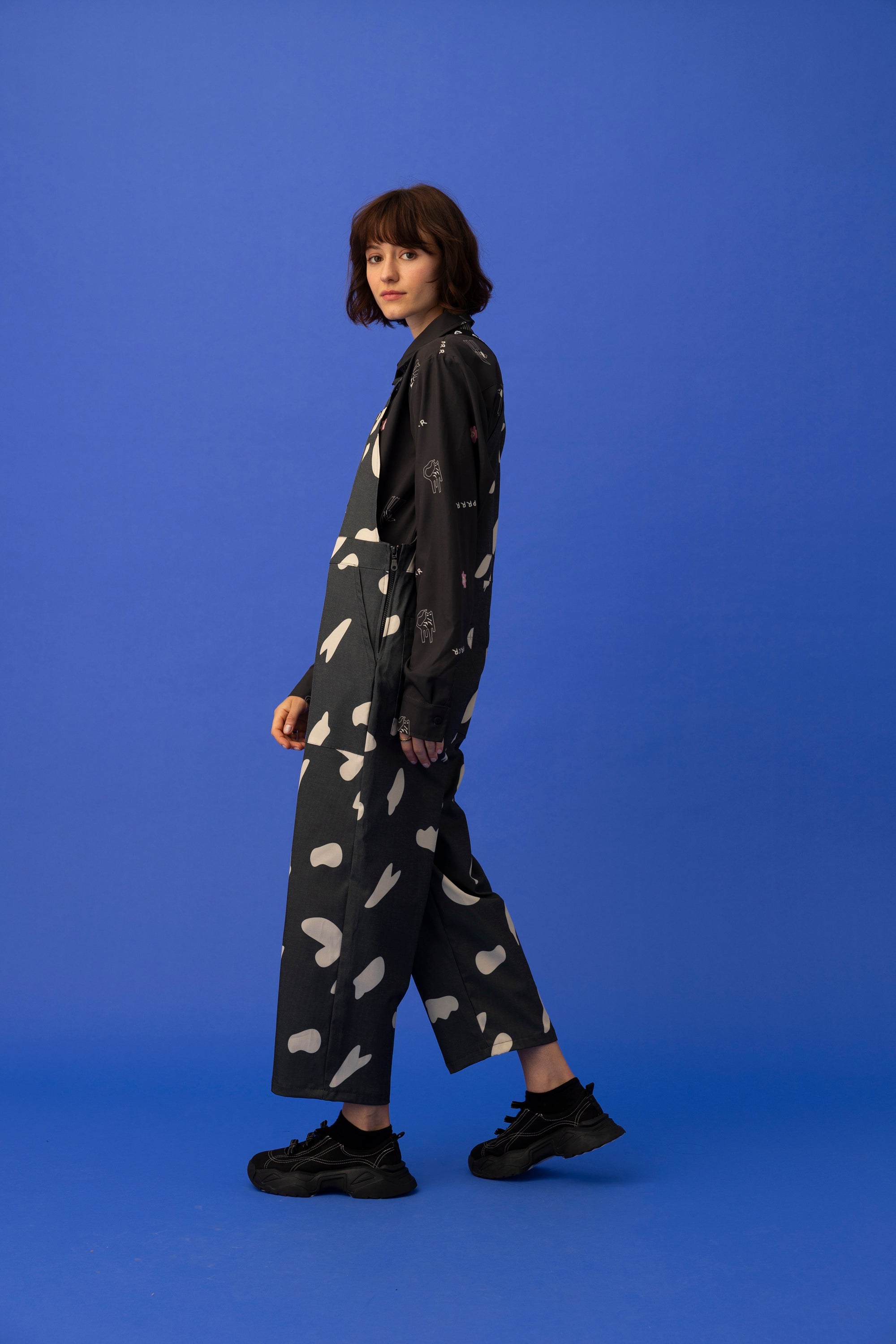 BE COOL OVERALLS- DALMATIAN