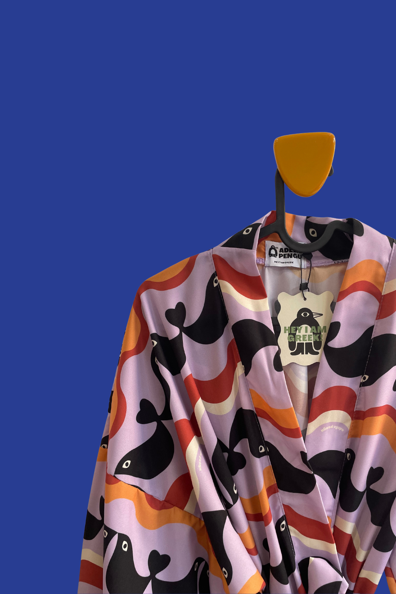 CAROLINE MAXI KIMONO DRESS- BIRDIES