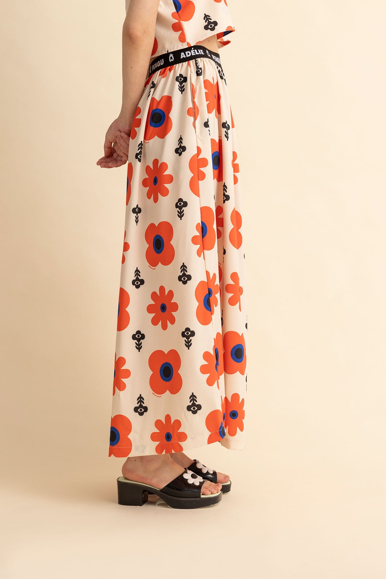 MAXI SKIRT HOLLY- FLORAL CREATURES
