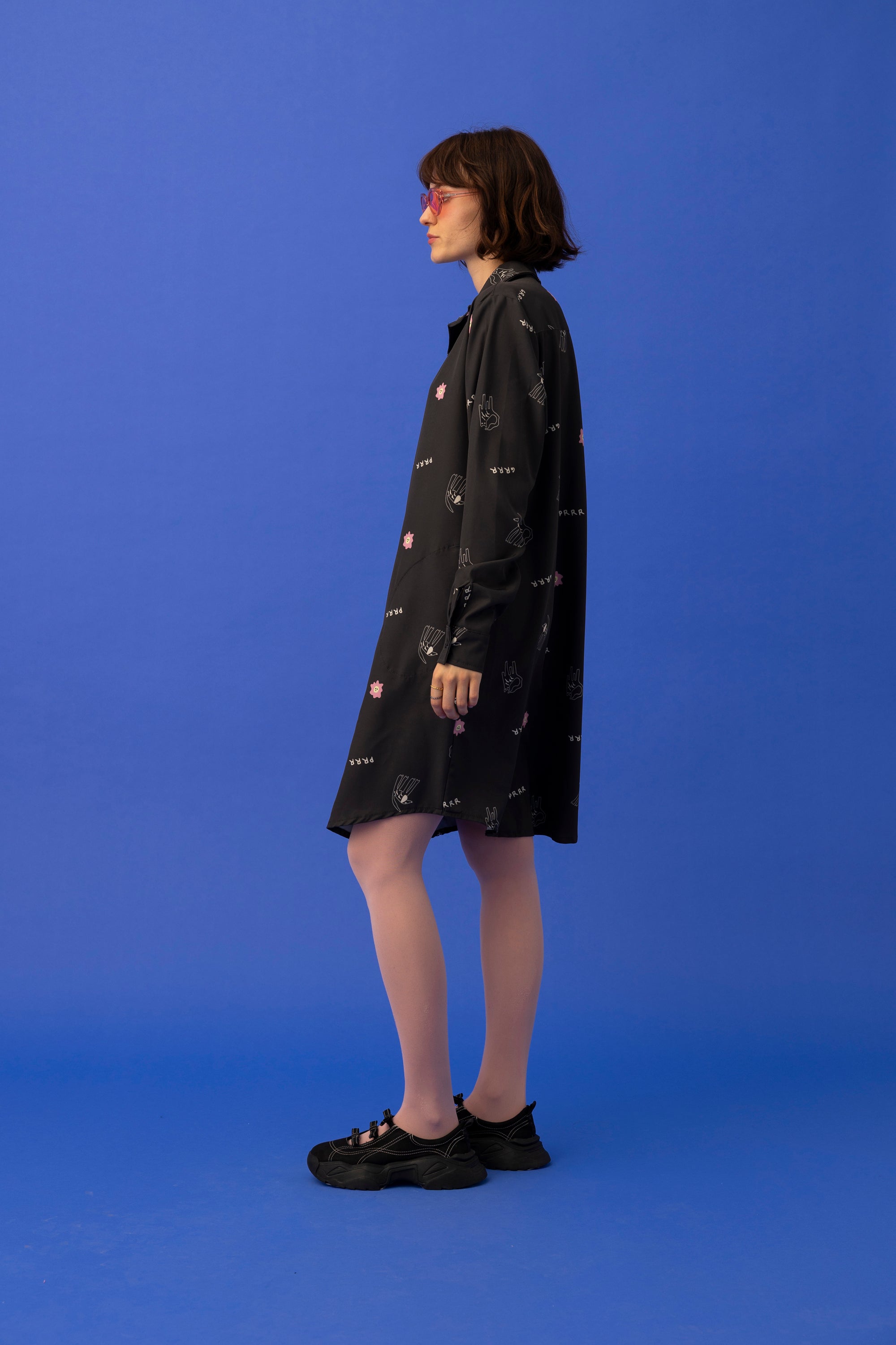 KOWALSKI SHIRT DRESS-PRRRGRRR