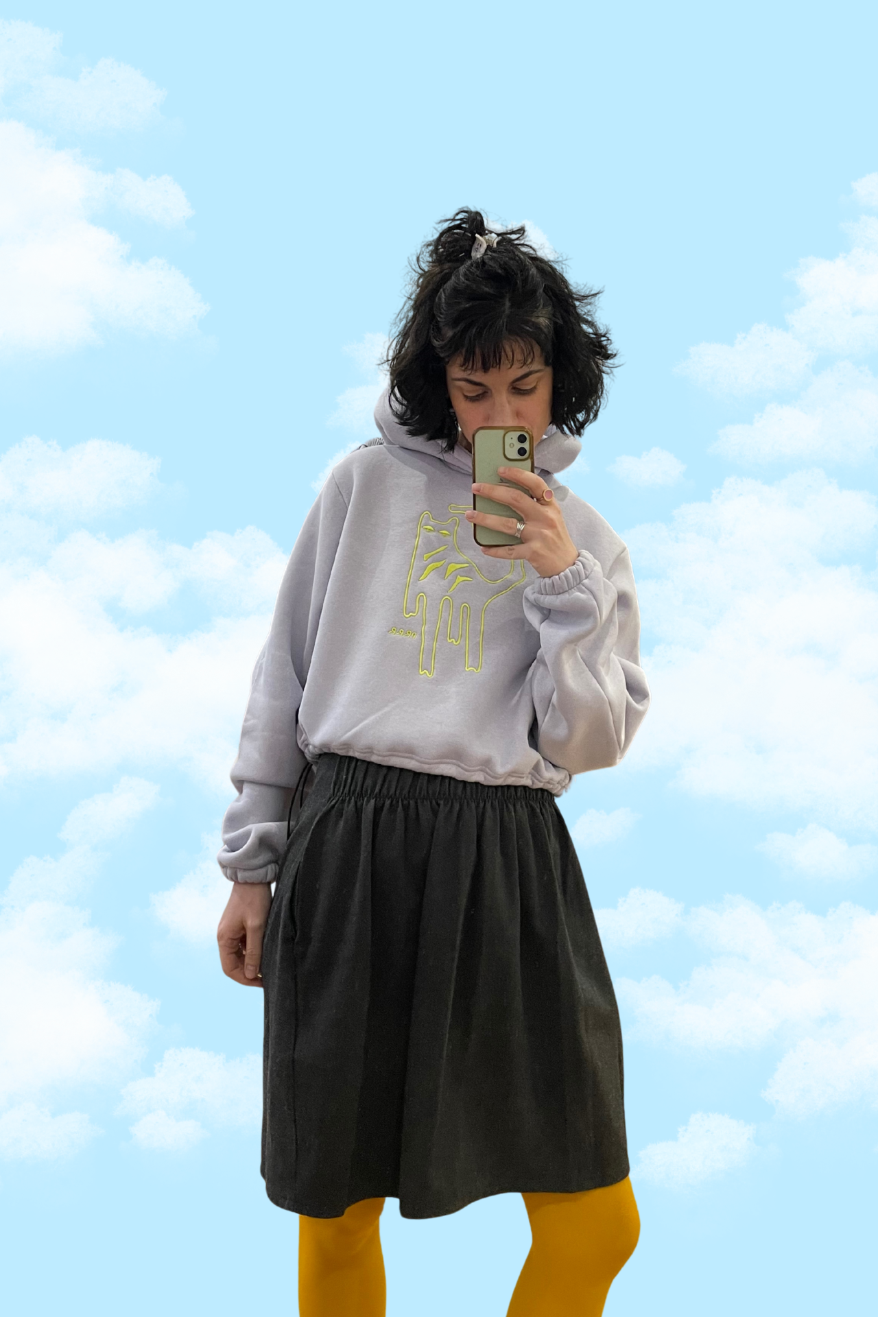 HOODIE SWEATSHIRT- PRRR COLOURS