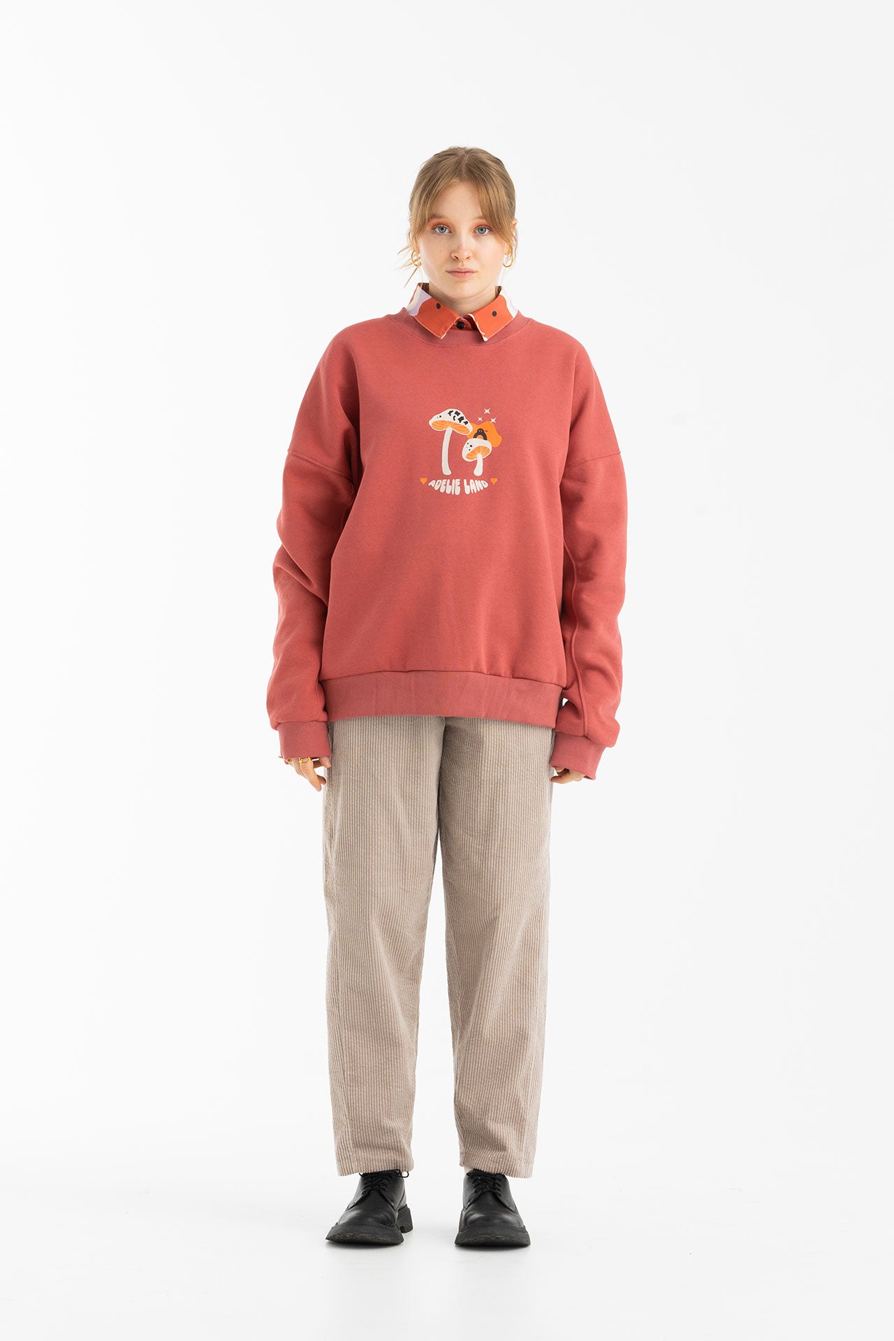 ELVIS CORDUROY PANTS- GREIGE