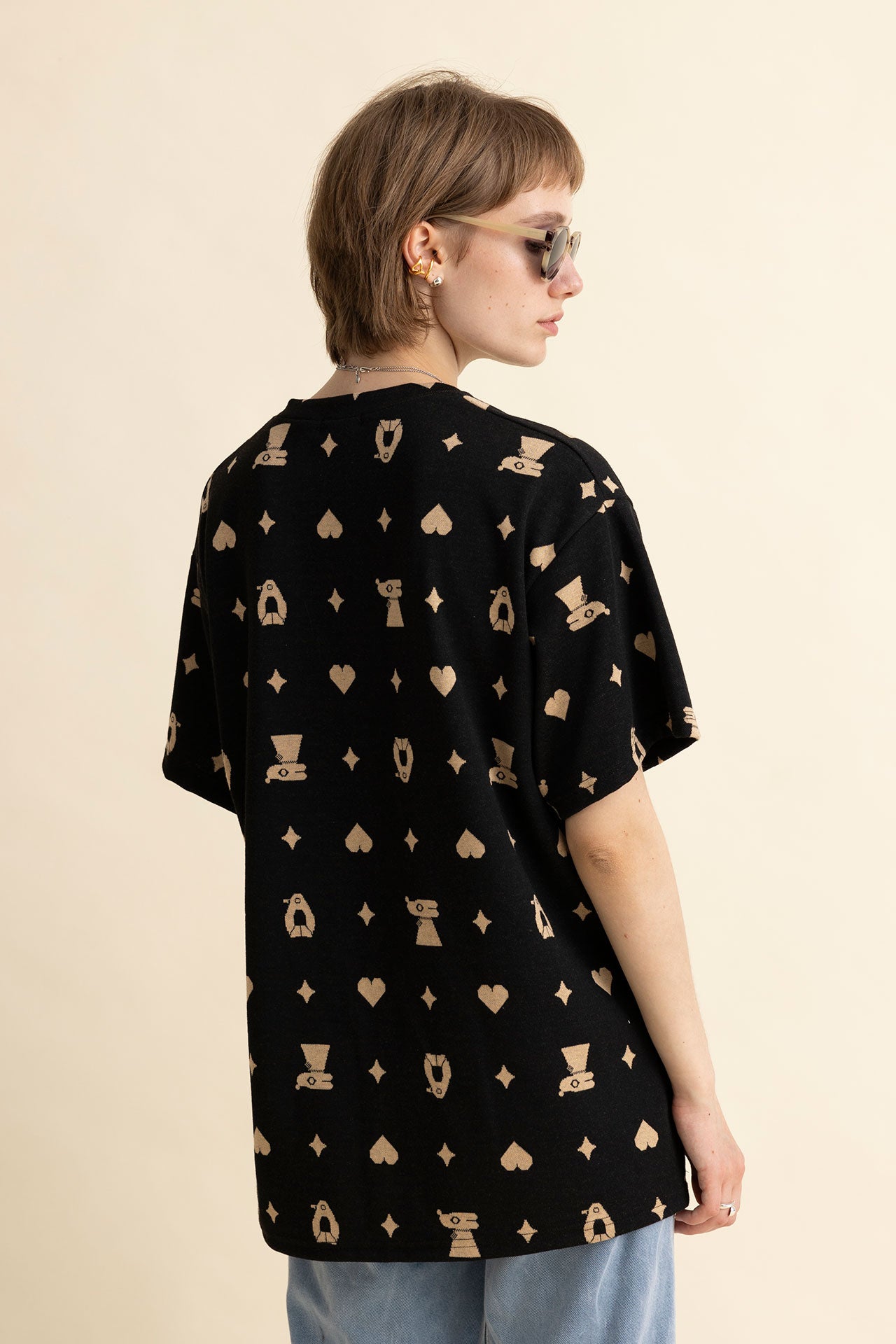 UNISEX TSHIRT JOJO- ADELIE FAVS JACQUARD