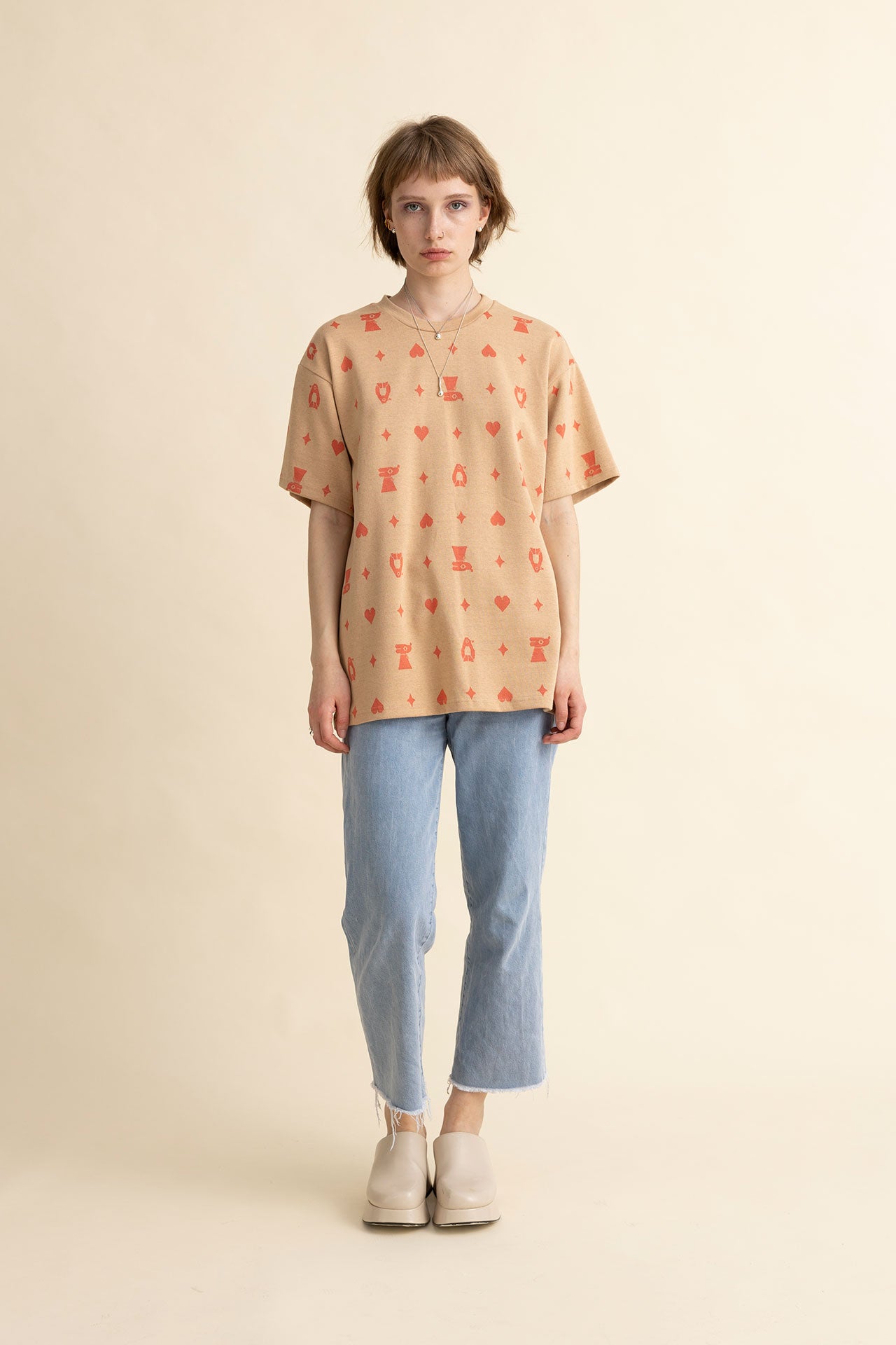 UNISEX TSHIRT JOJO- ADELIE FAVS JACQUARD