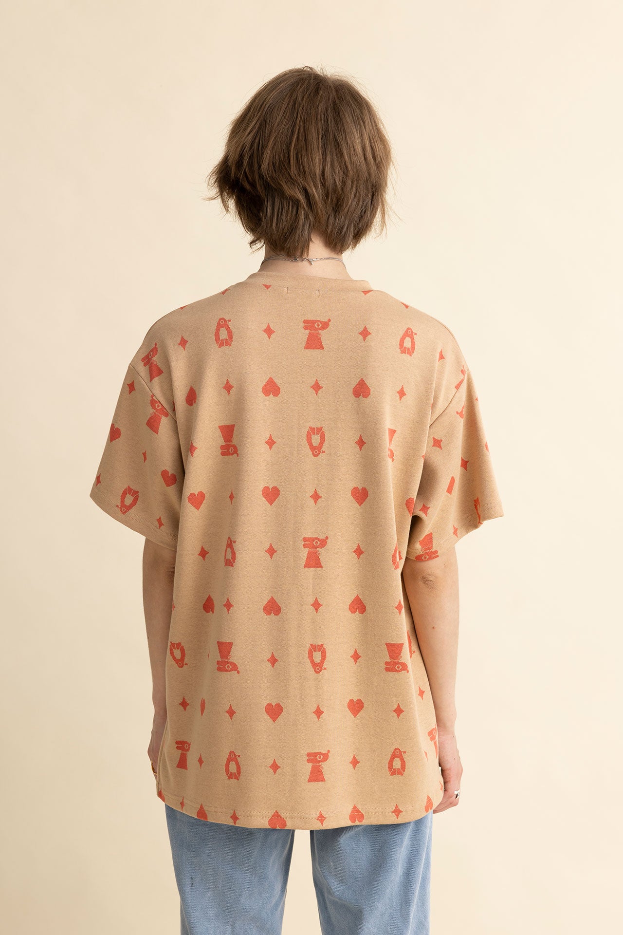 UNISEX TSHIRT JOJO- ADELIE FAVS JACQUARD