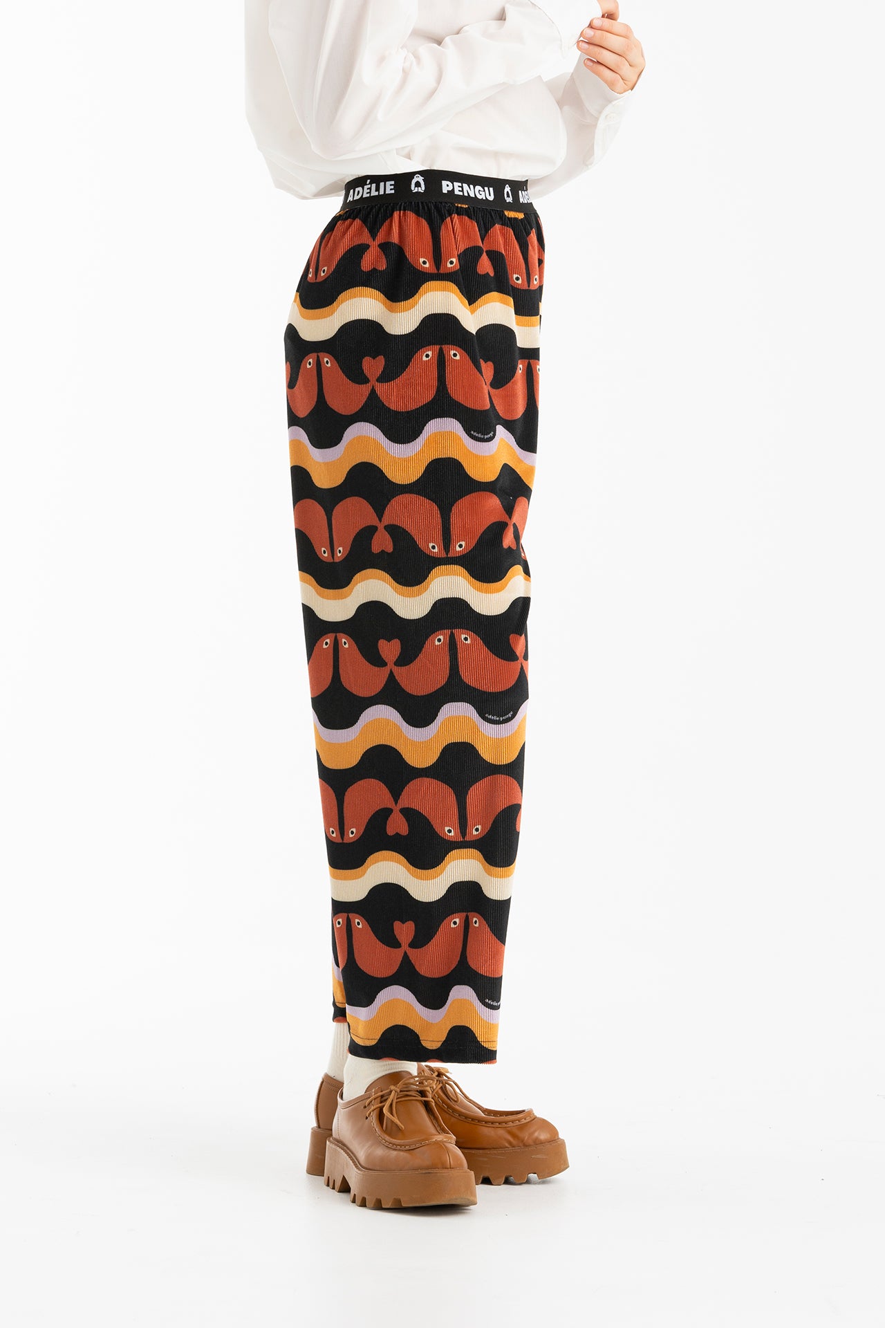 ABI WIDE LEG TROUSERS- BIRDIES