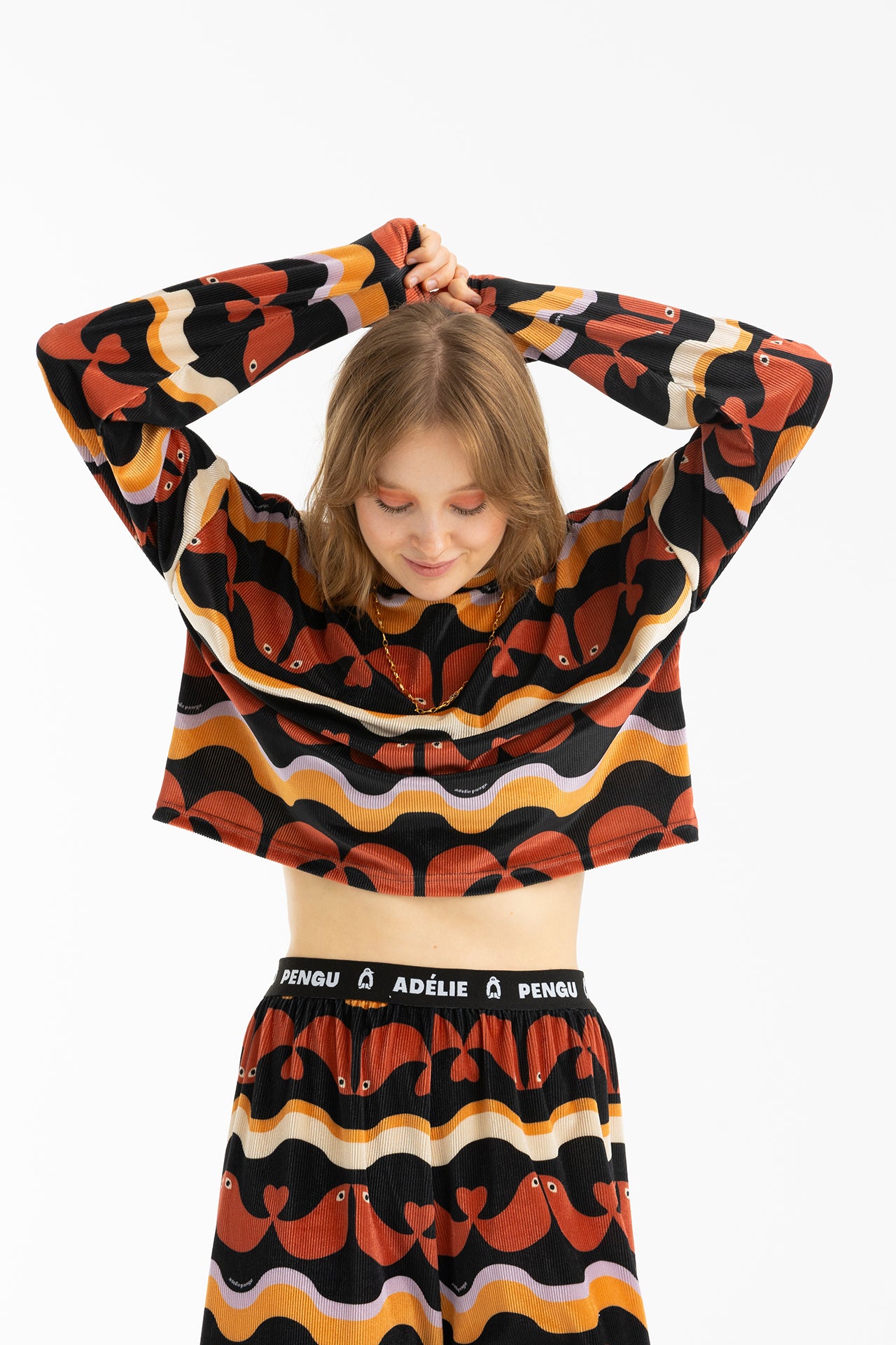 MINNIE CROPPED TOP- BIRDIES