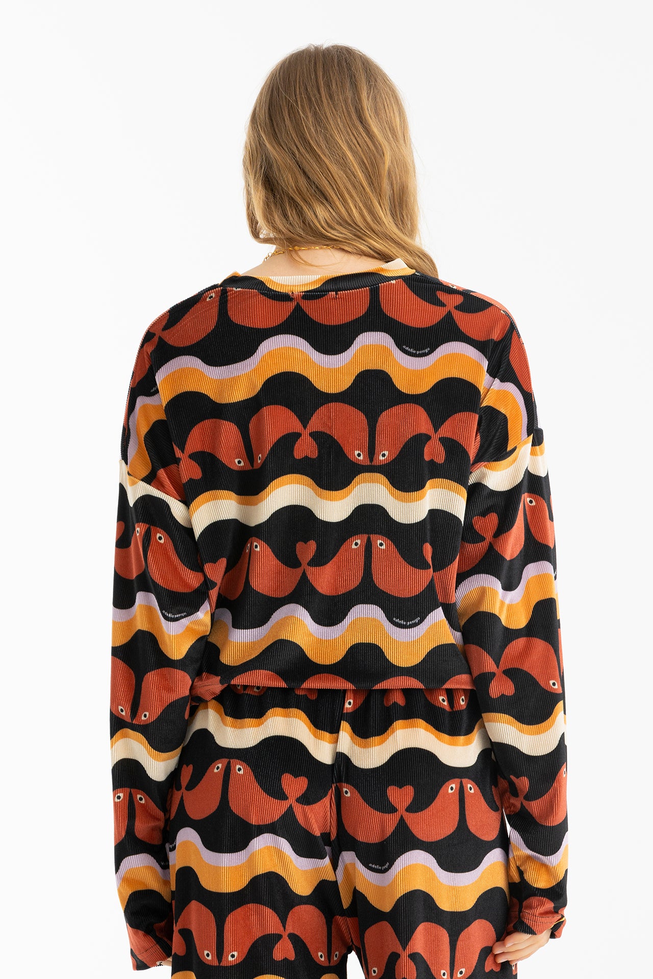 MINNIE CROPPED TOP- BIRDIES