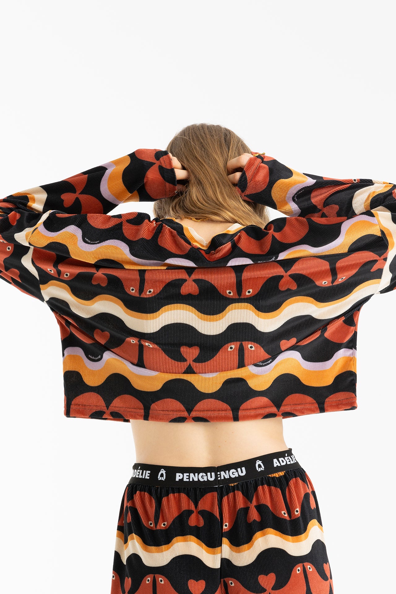 MINNIE CROPPED TOP- BIRDIES