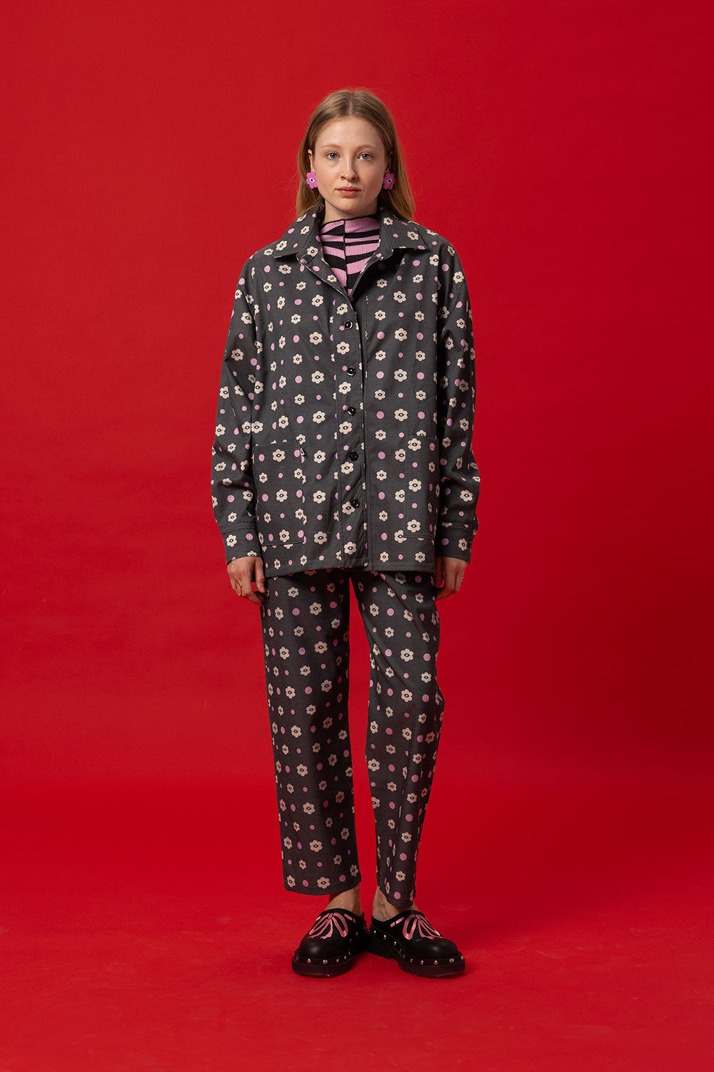 PABLO SHIRT- POLKA FLORAL