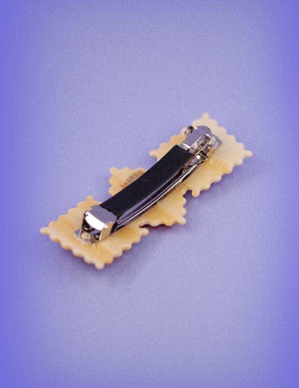 RAVIOLI PASTA HAIR BARRETTE