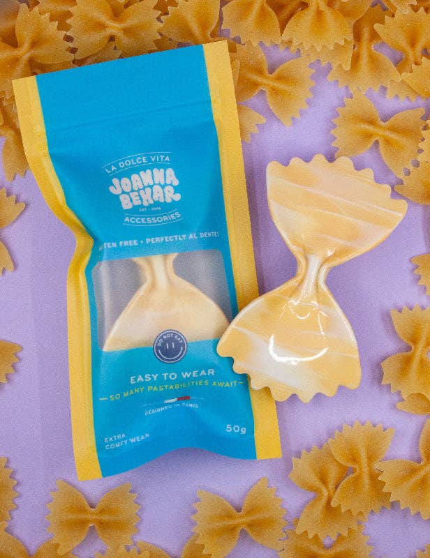 FARFALLE BOW TIE PASTA HAIR BARRETTE