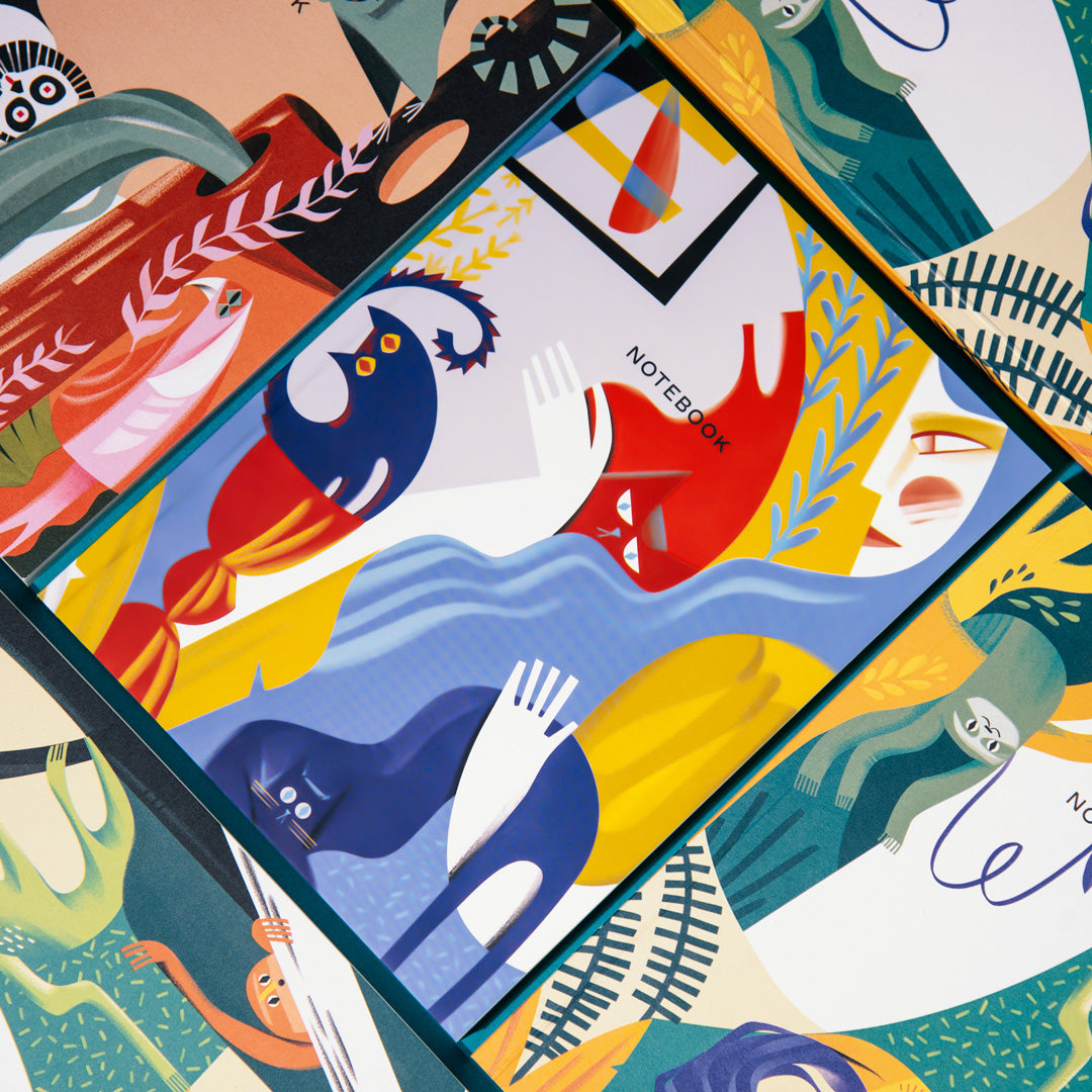 REDY NOTEBOOK- JUNGLE OF CATS