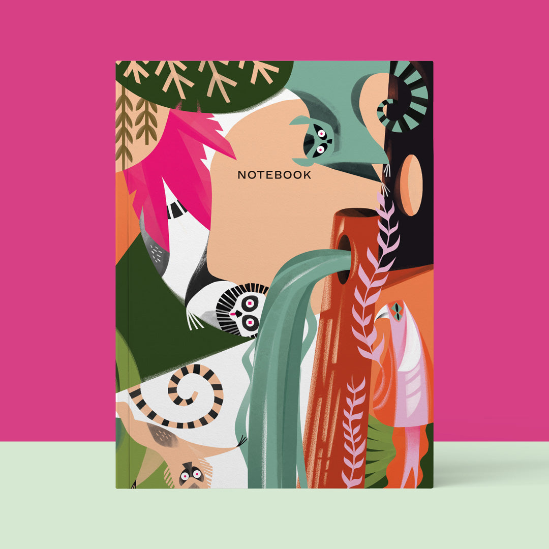 REDY NOTEBOOK- JUNGLES OF LEMURS