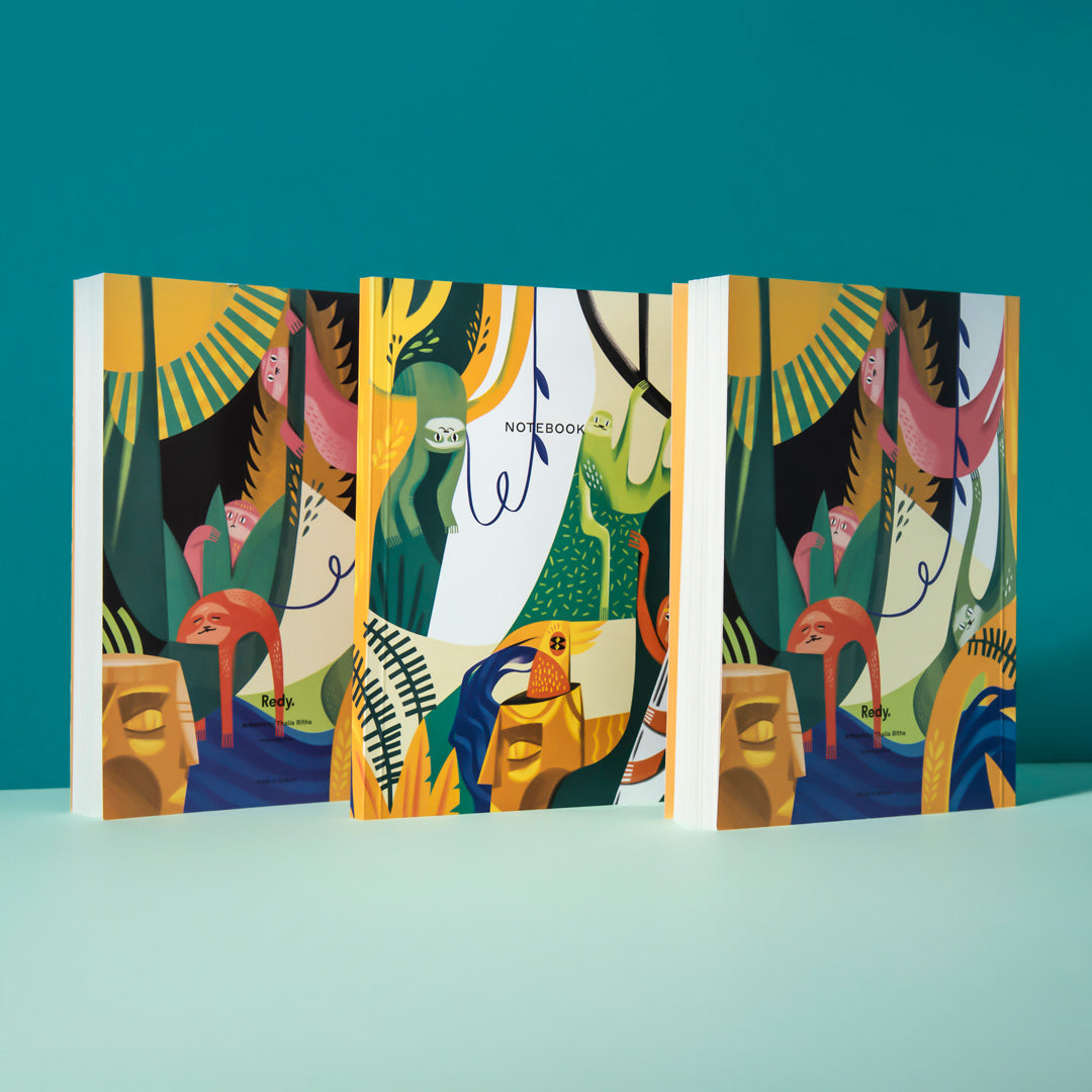 REDY NOTEBOOK- JUNGLES OF SLOTHS