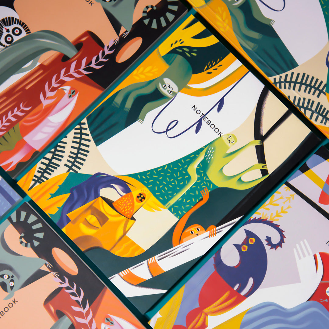 REDY NOTEBOOK- JUNGLES OF SLOTHS