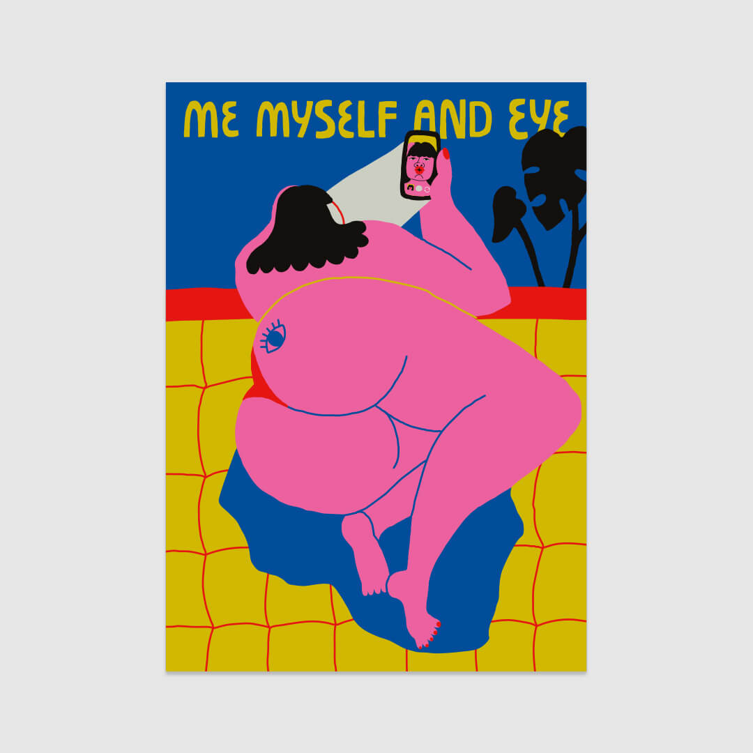 REDY POSTER- ME MYSELF AND EYE