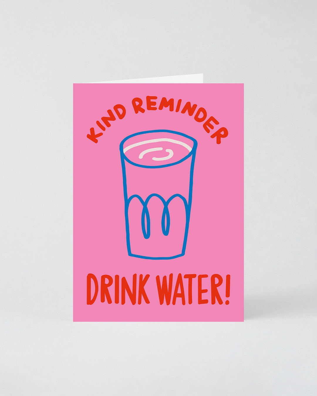 REDY CARD- DRINK WATER